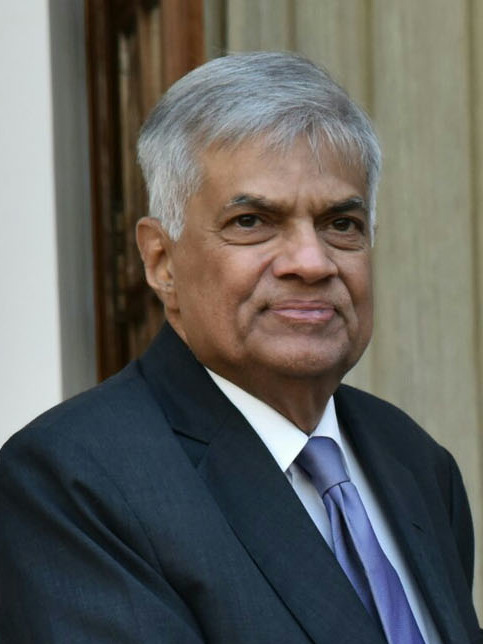 Prime Minister of the Democratic Socialist Republic of Sri Lanka Mr. Ranil Wickremesinghe at Hyderabad House in New Delhi on November 23 2017