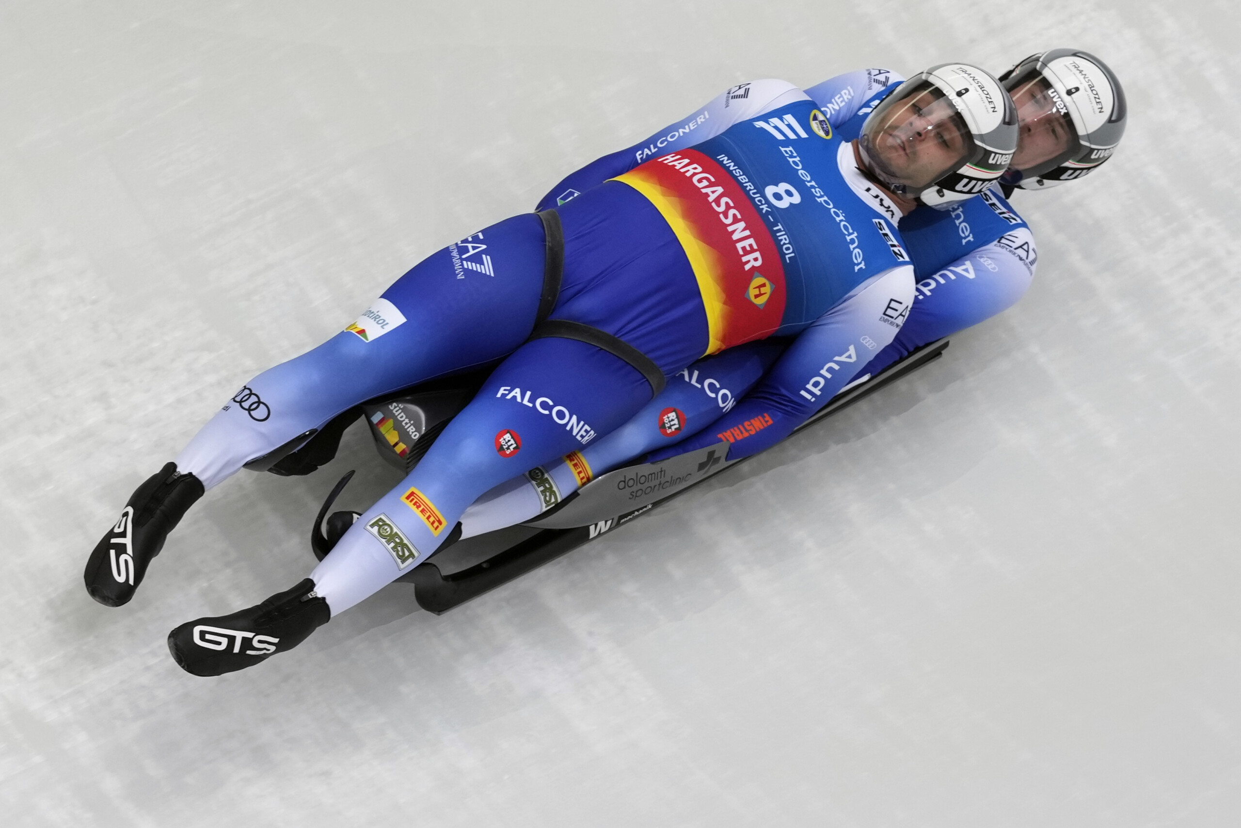 luge cdm victoire allemande en double masculin a sigulda la premiere paire italienne 11e scaled