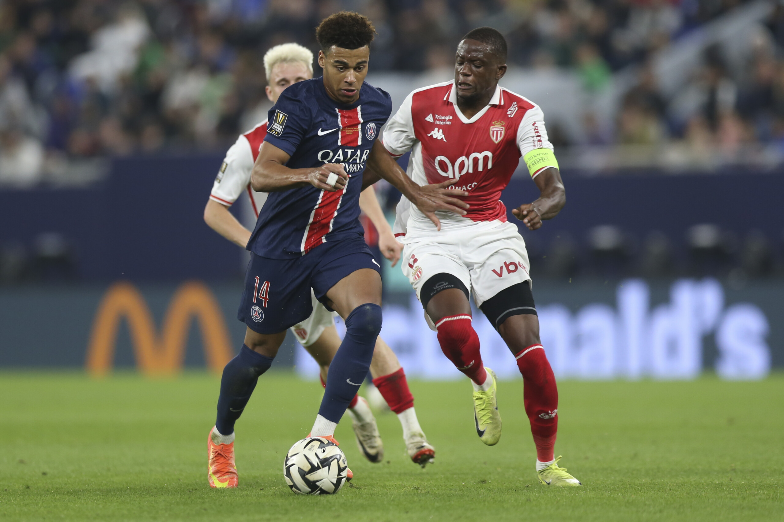 football france le psg remporte la supercoupe bat monaco 1 0 a doha scaled