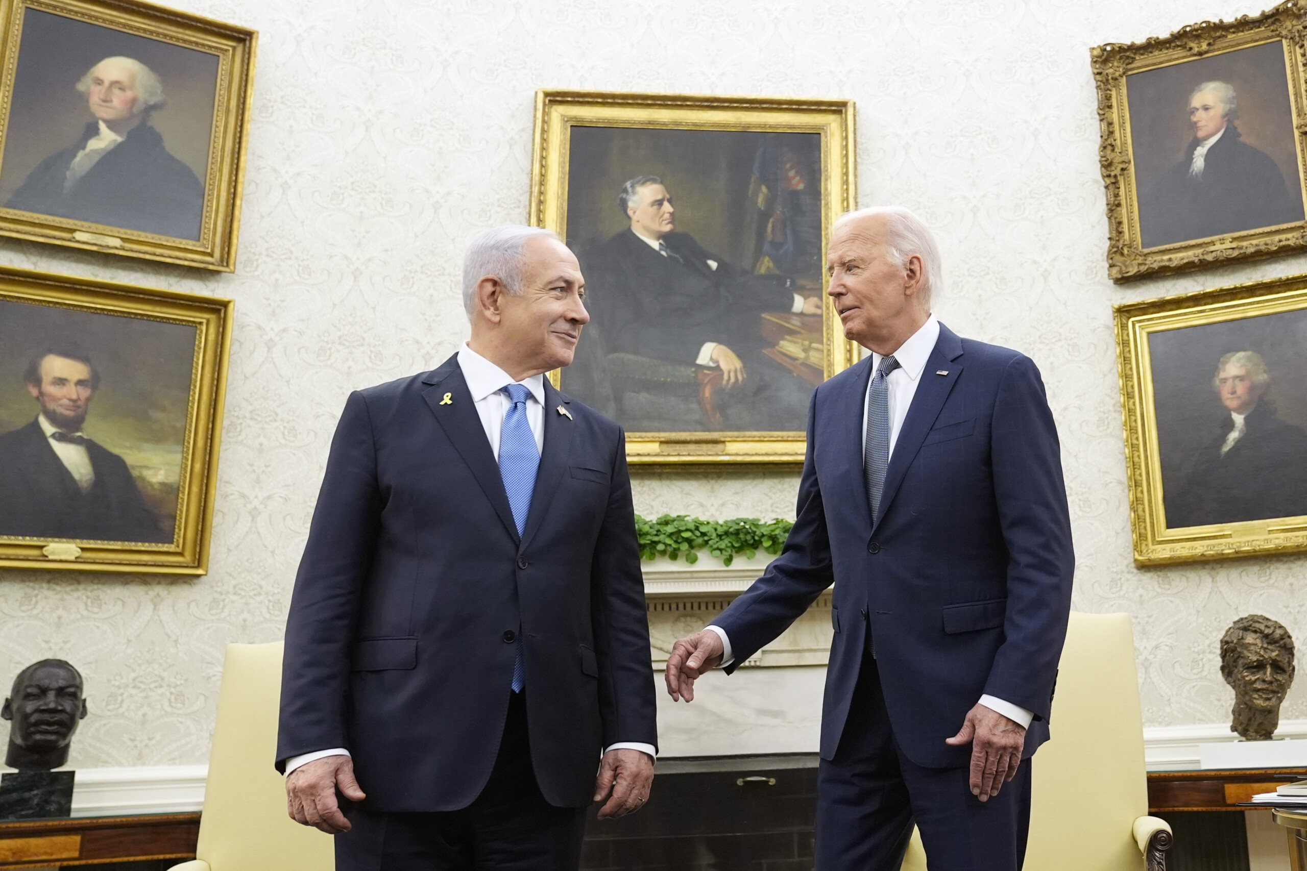 gaza biden a netanyahu necessite dun cessez le feu immediat et de la liberation des otages scaled