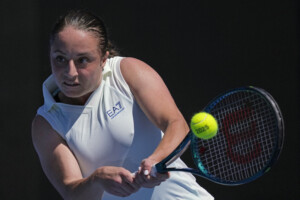 wta linz cocciaretto au depart