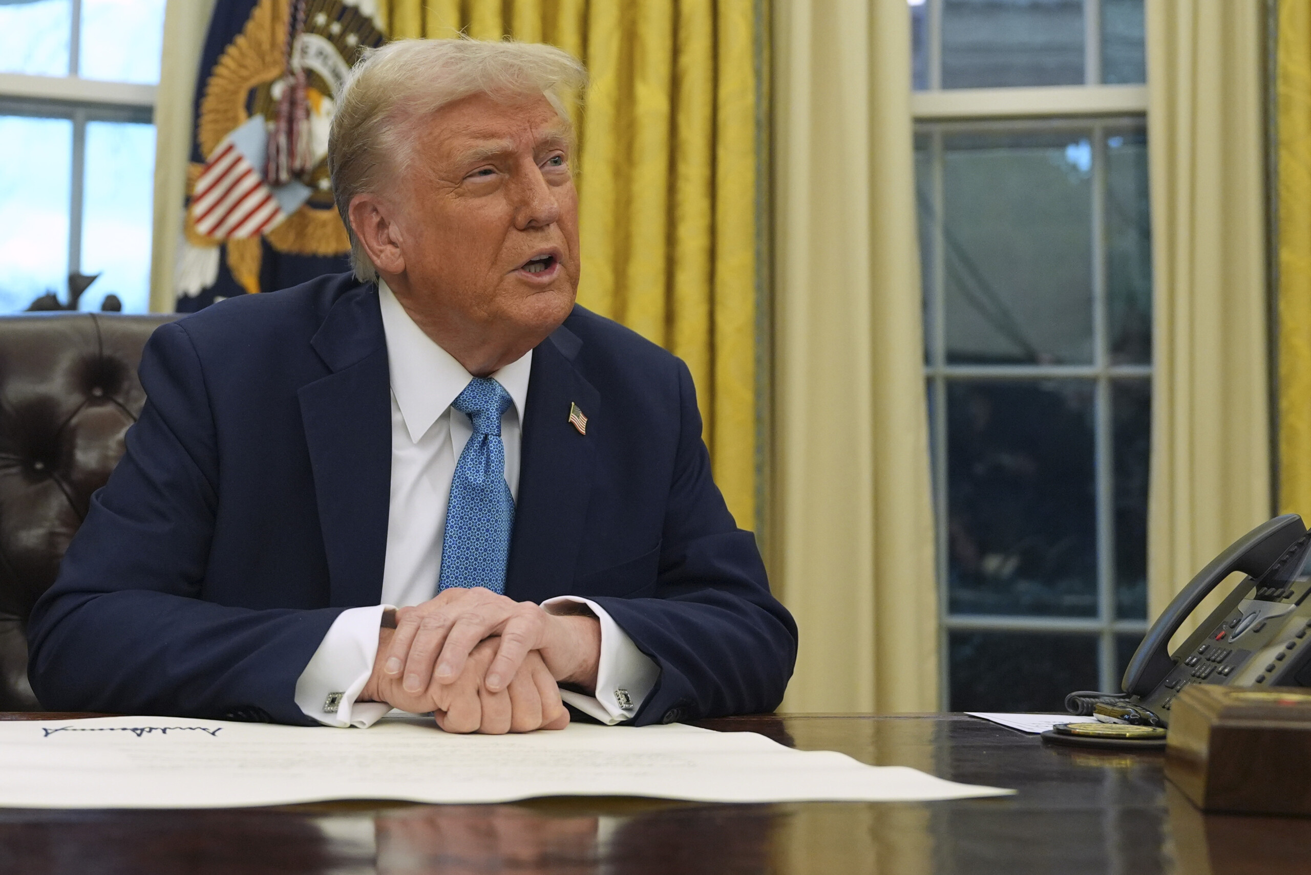 usa trump a signe un decret executif pour des droits de douane sur le canada le mexique et la chine scaled