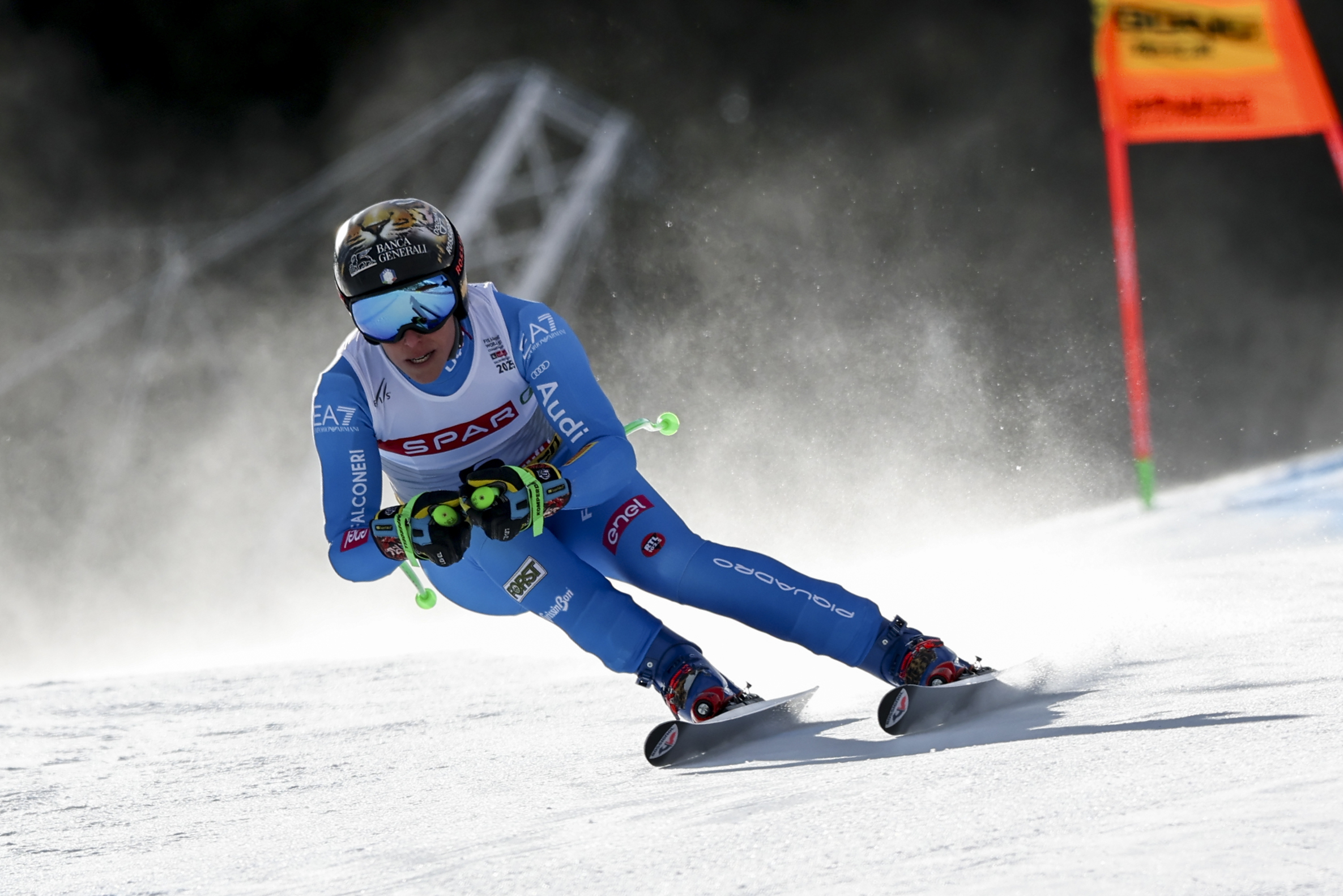 ski championnats du monde brignone medaillee dargent en super g