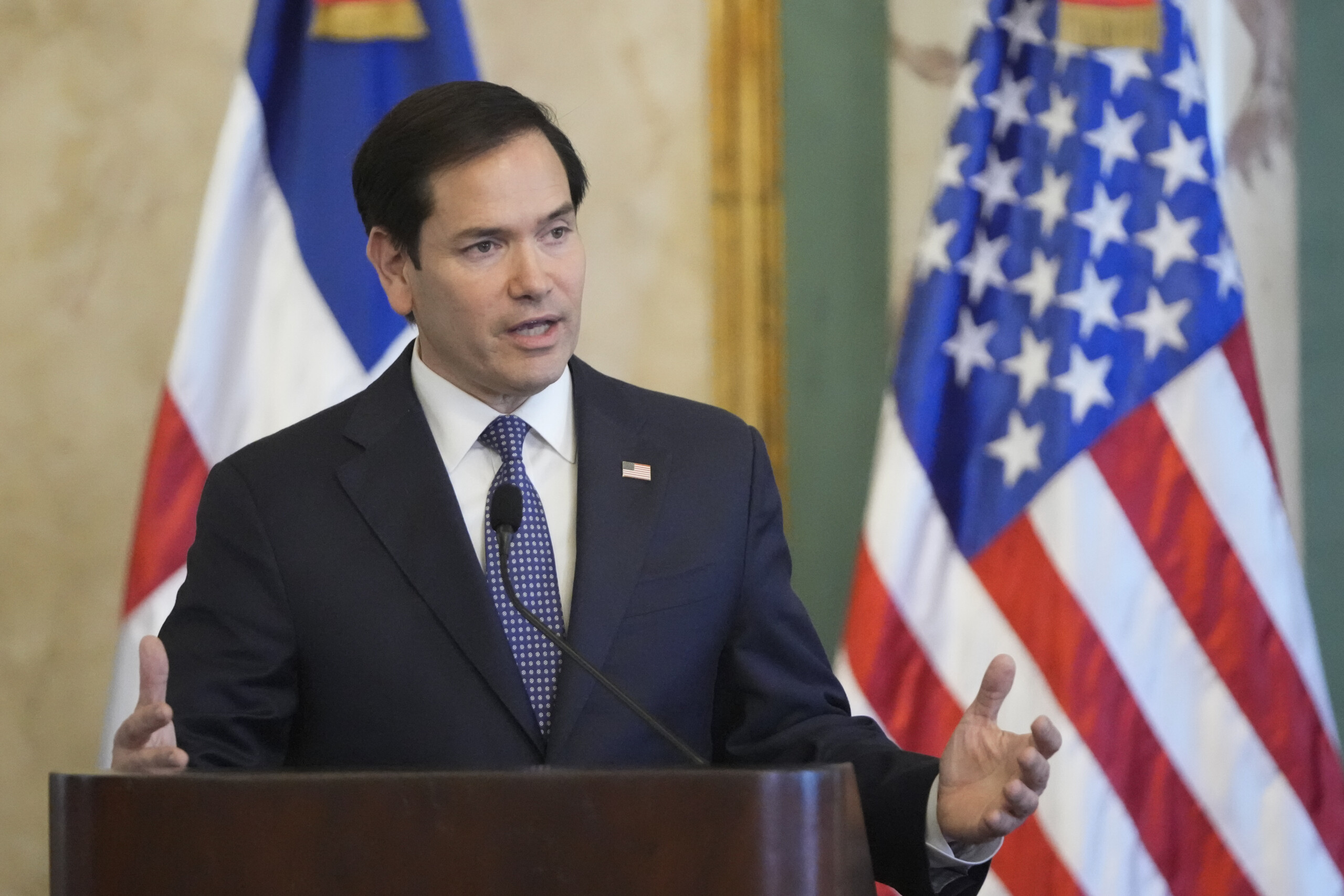 le secretaire detat americain rubio en israel et dans les etats arabes en fevrier scaled