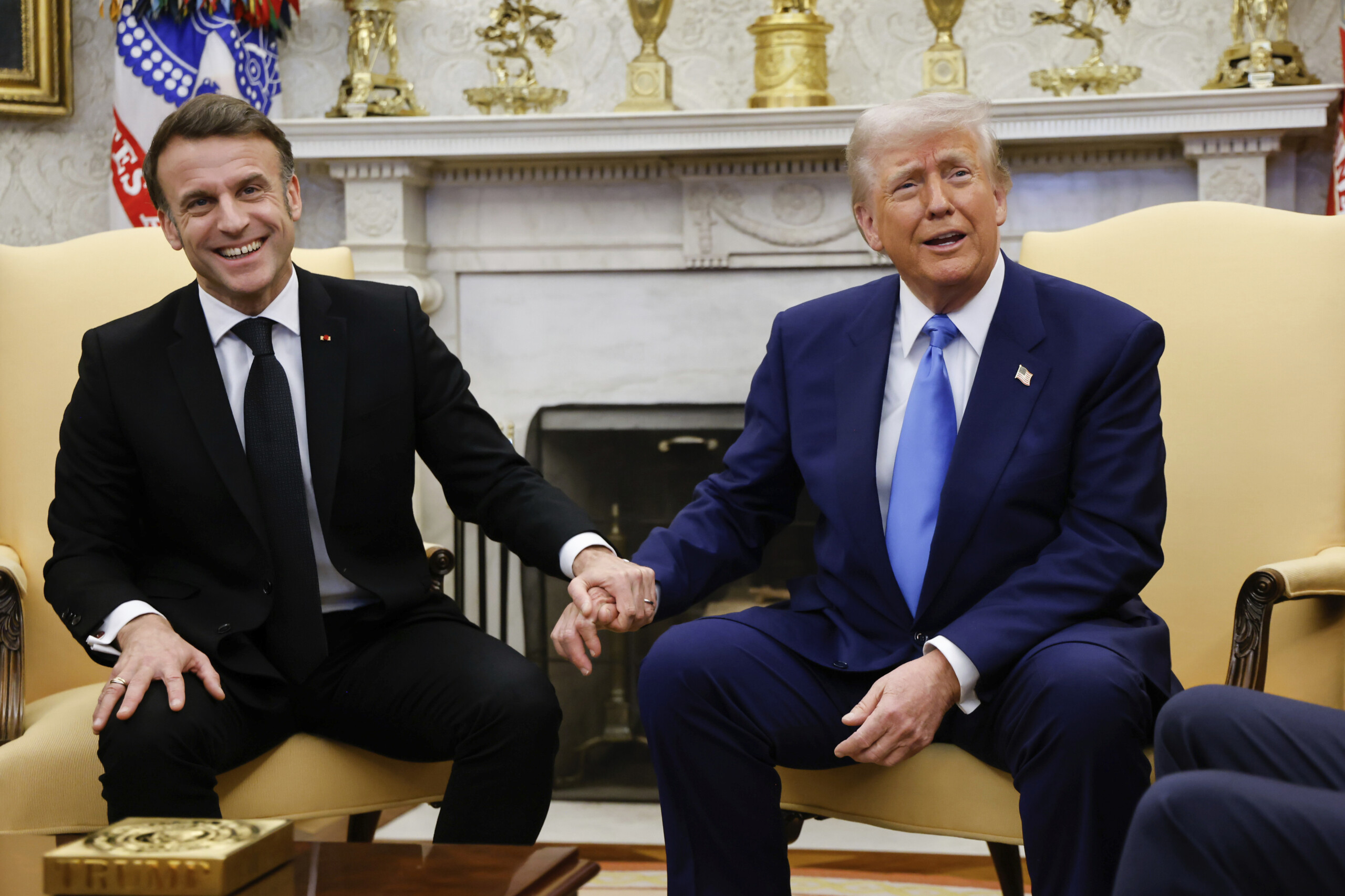 ukraine rencontre entre macron et trump pour la resolution du conflit scaled