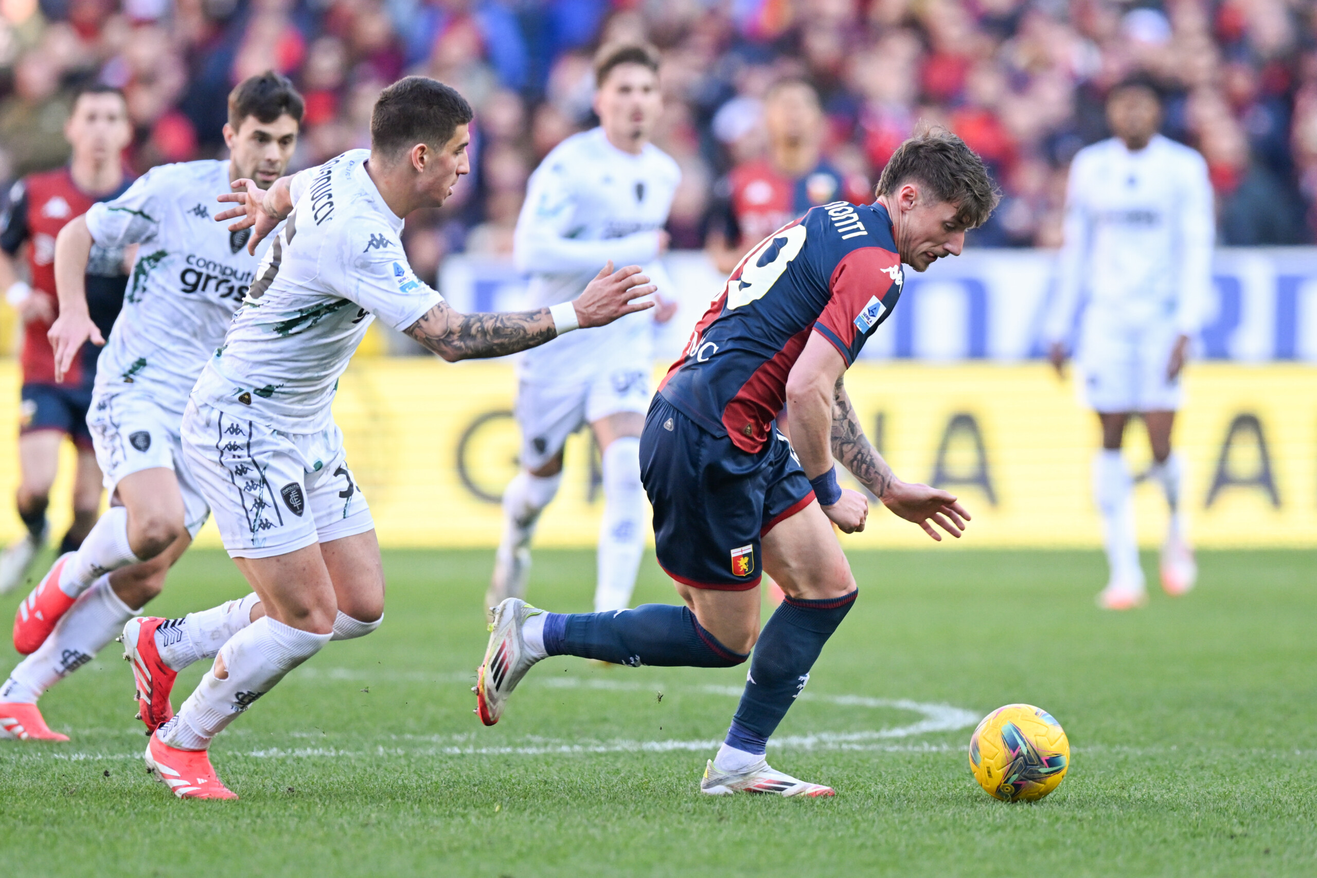serie a genoa empoli 1 1 ouverture de grassi puis but contre son camp de silvestri scaled