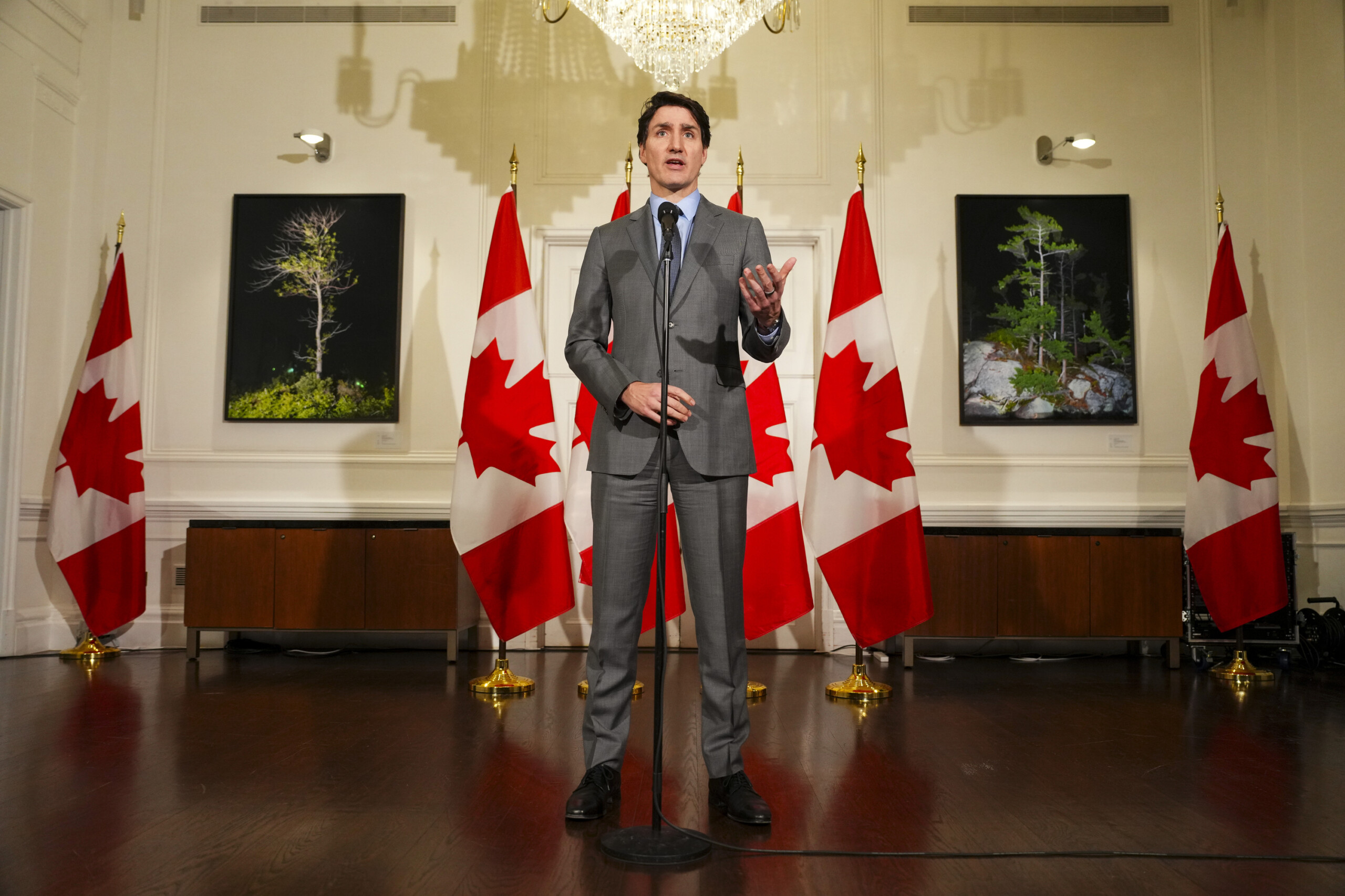 droits de douane trudeau annonce des taxes sur plus de 100 milliards de dollars de marchandises americaines scaled