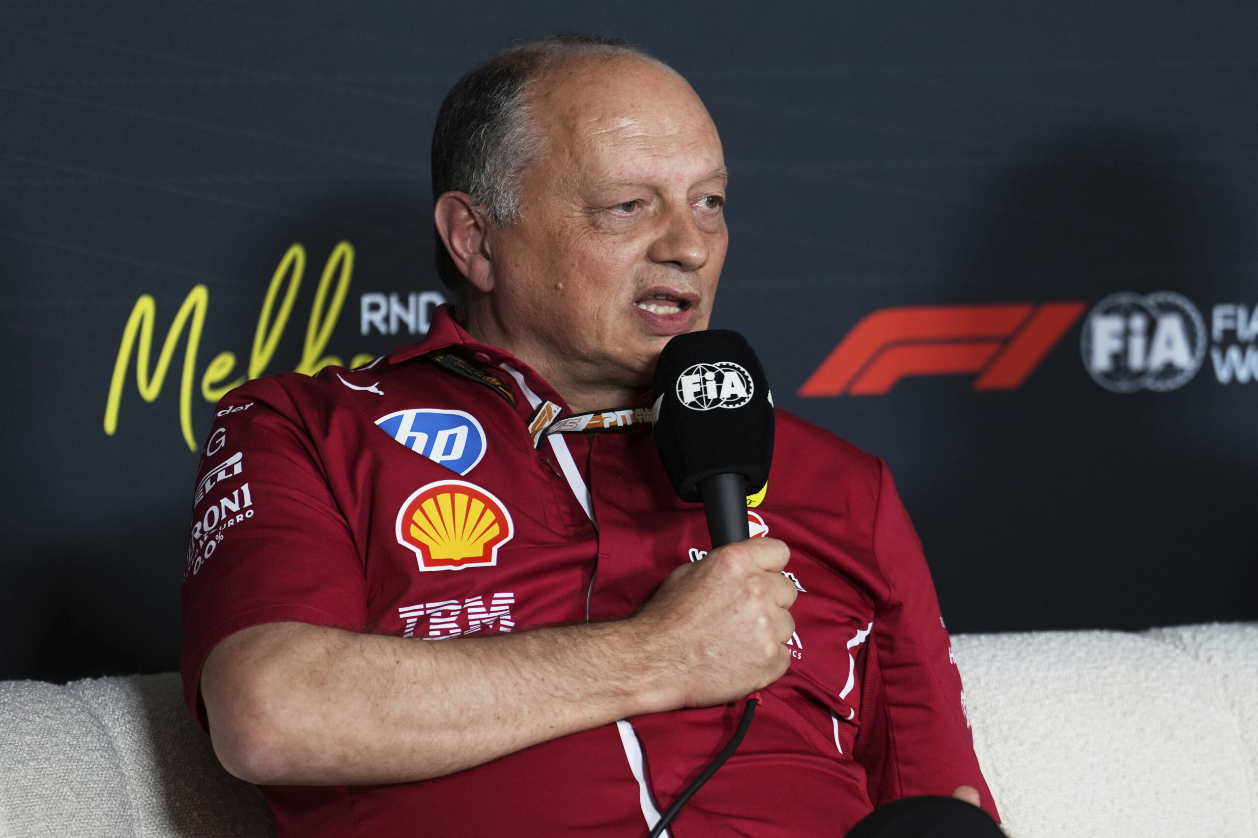 f1 vasseur nous ne sommes pas satisfaits le scenario est different en course scaled