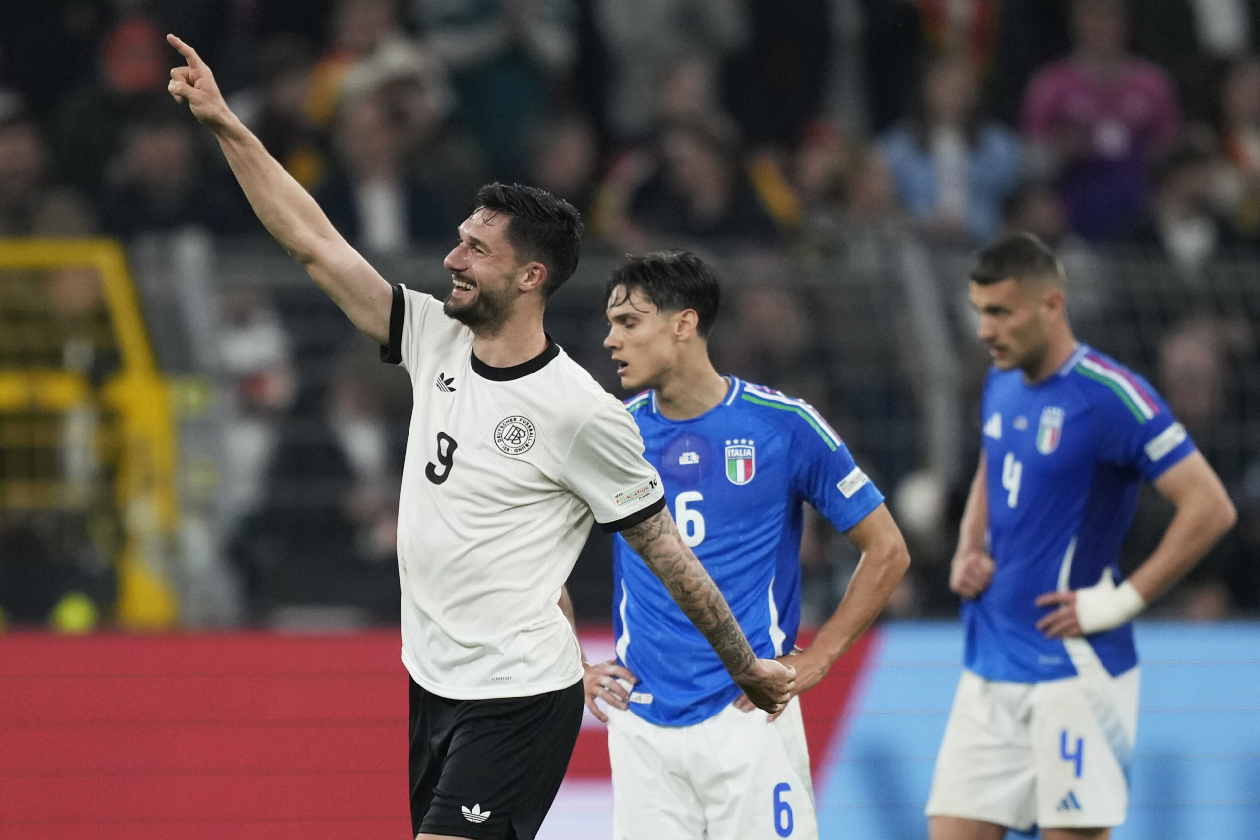 ligue des nations allemagne italie 3 3 les azzurri elimines scaled