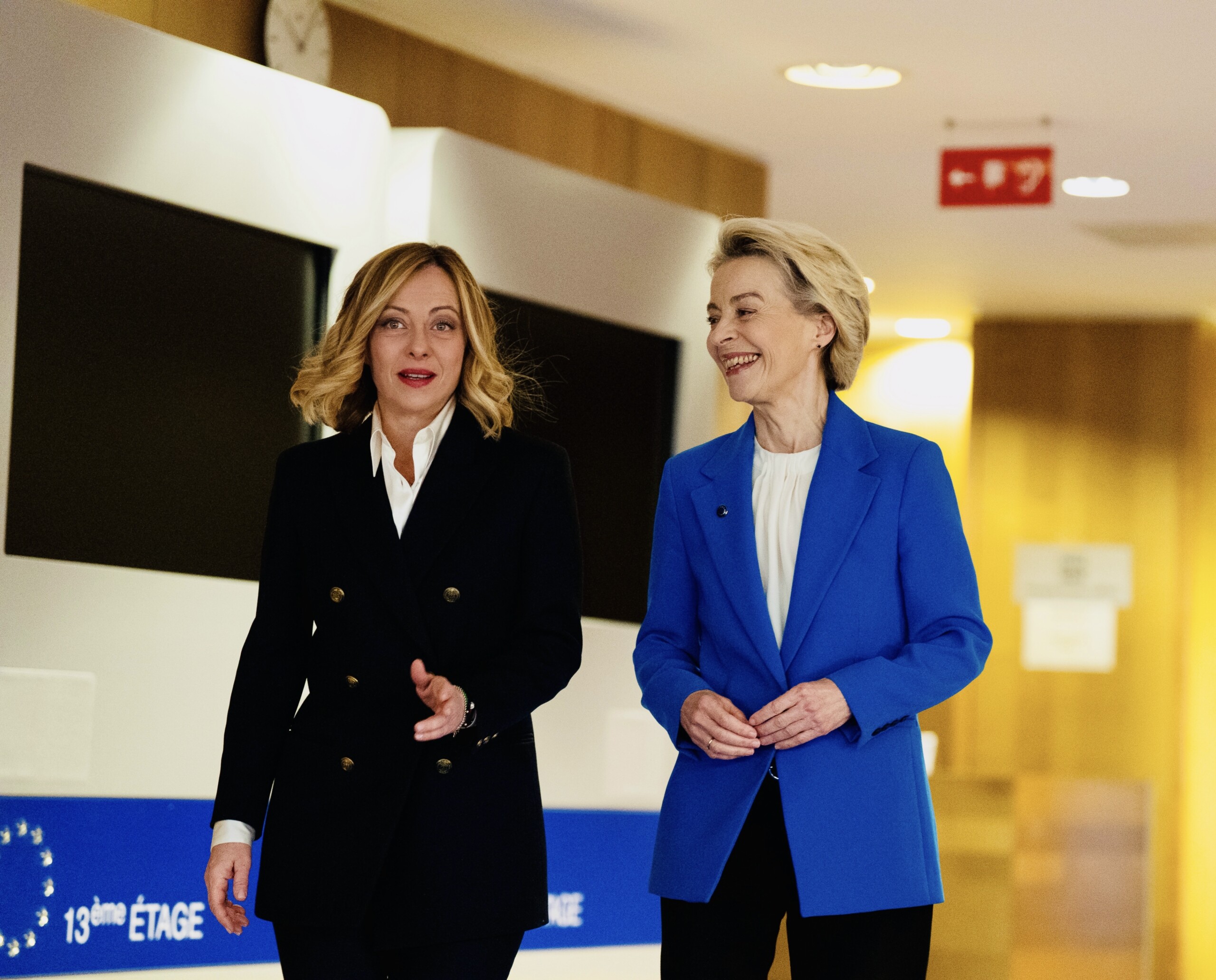 droits de douane ue bon echange telephonique entre von der leyen et meloni mise a jour sur la rencontre avec trump scaled