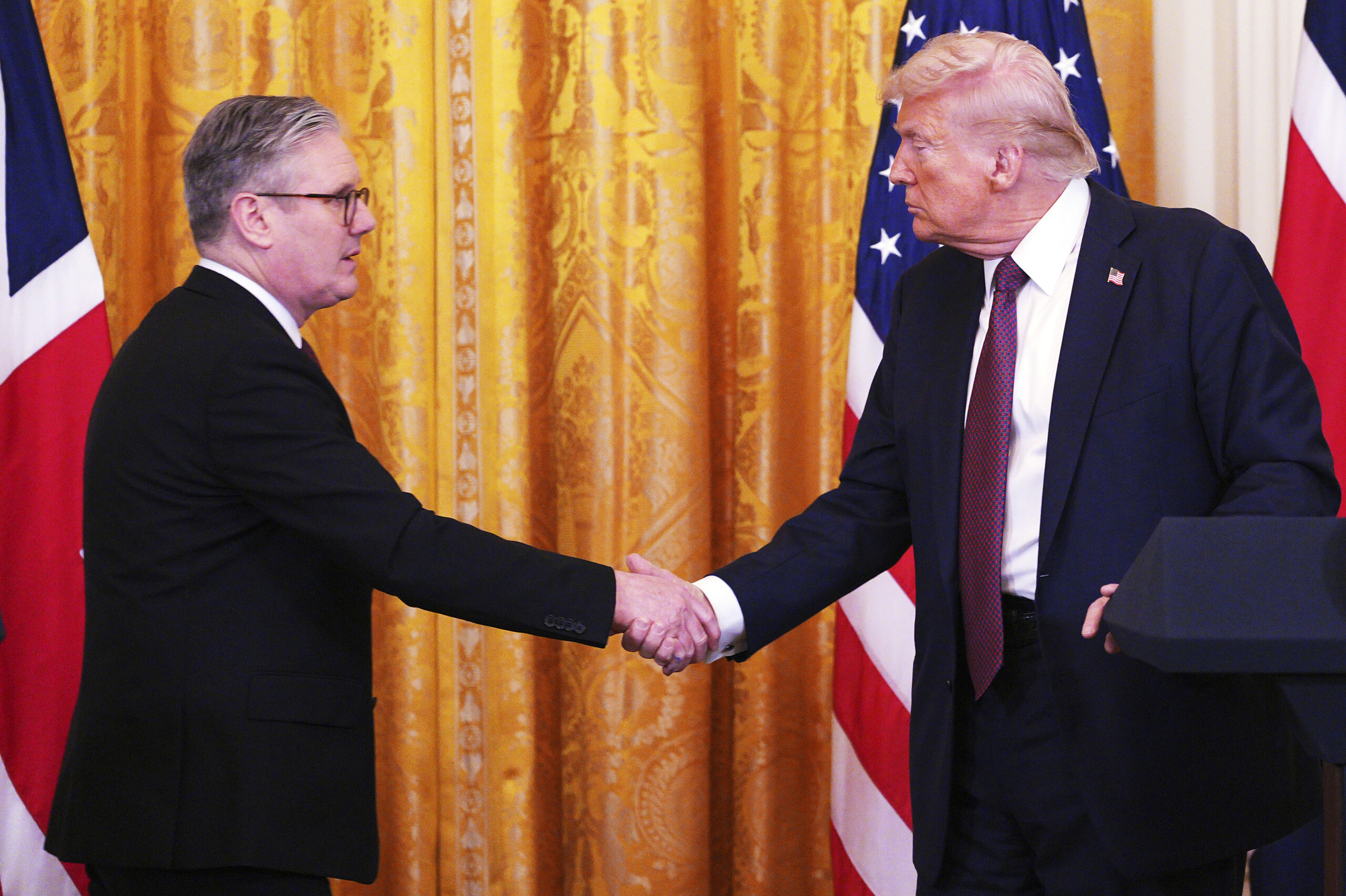 ukraine entretien telephonique entre trump et starmer sur les pourparlers de paix scaled