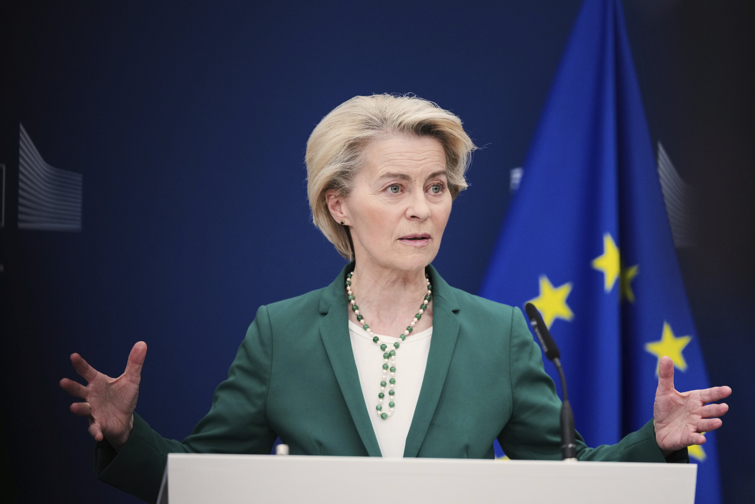 dazi trump von der leyen de nombreux pays font la queue pour travailler avec nous scaled