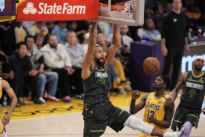 nba les timberwolves qualifies les lakers elimines