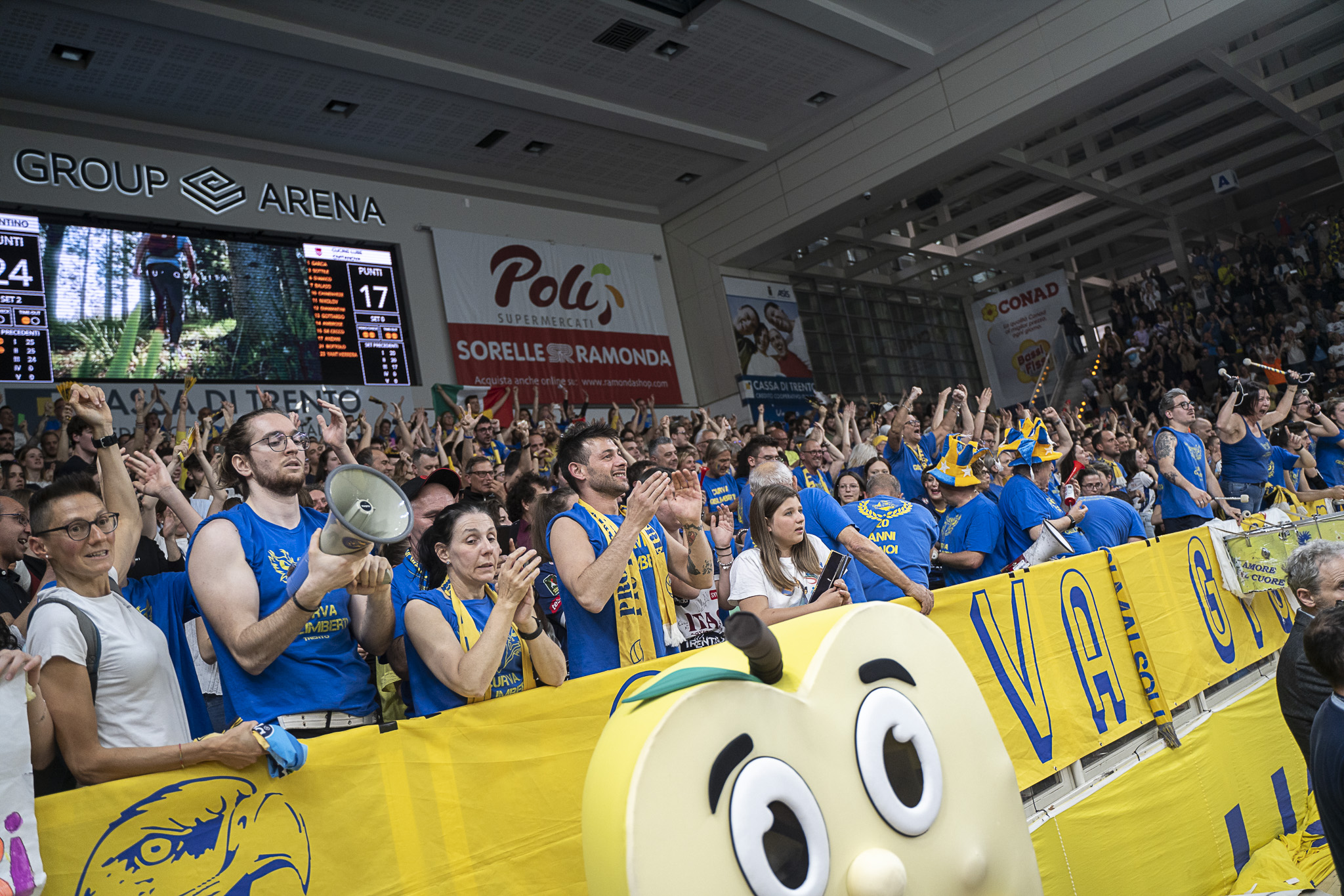 volley masculin trente champion ditalie civitanova battue lors du match 4