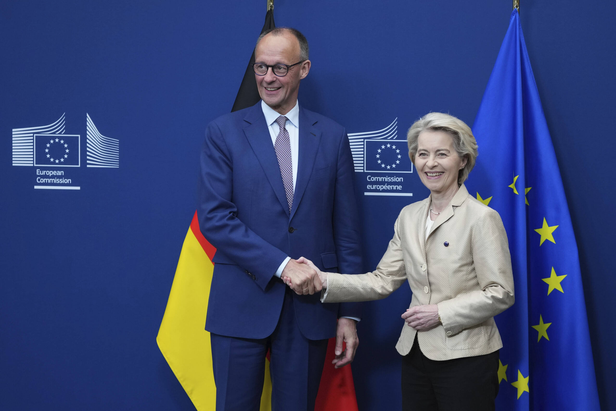 droits de douane von der leyen negociation avec les etats unis mais sans accord rien nest exclu scaled