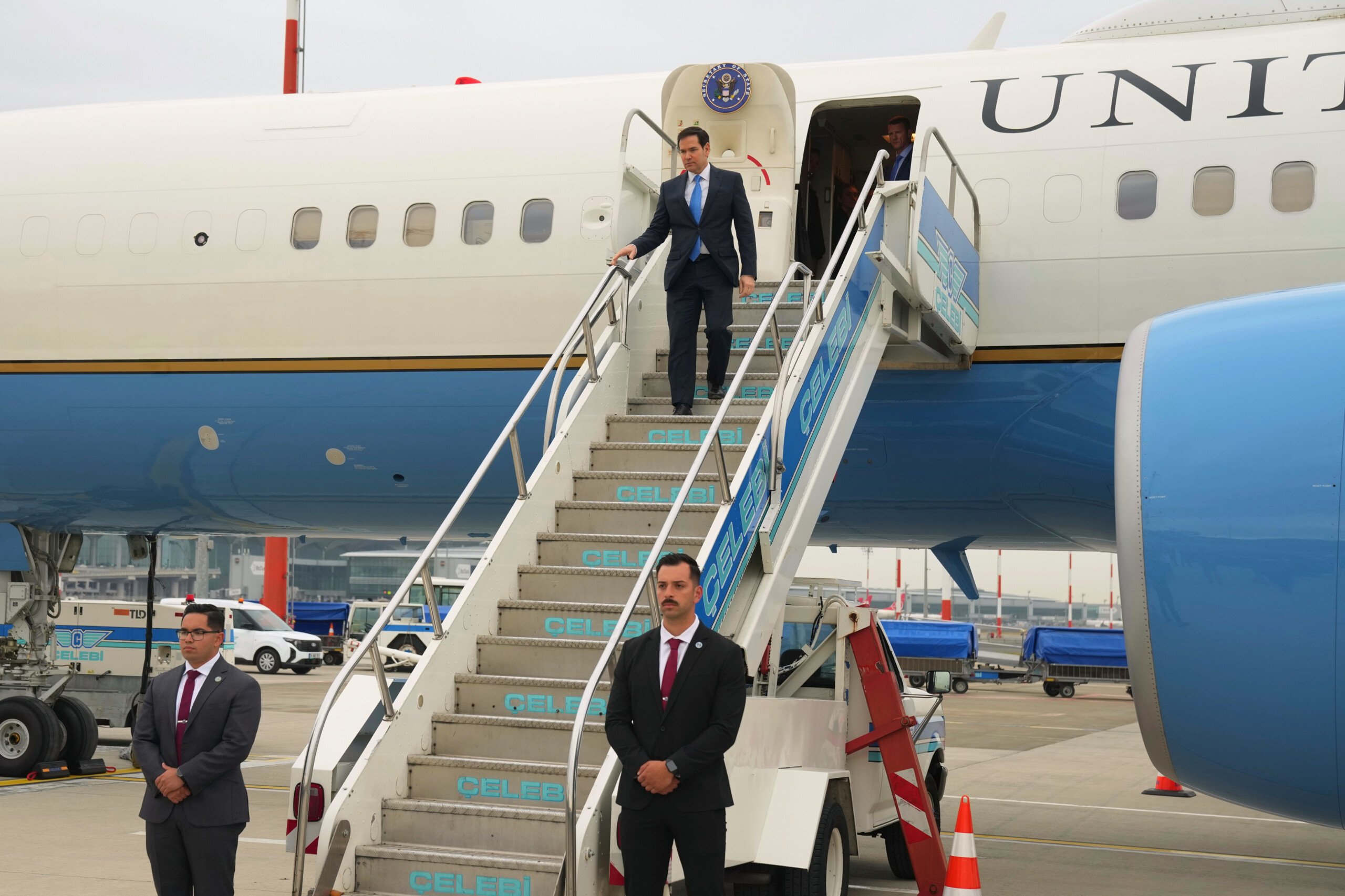 ukraine rubio arrive a istanbul mais ne participera pas aux negociations scaled