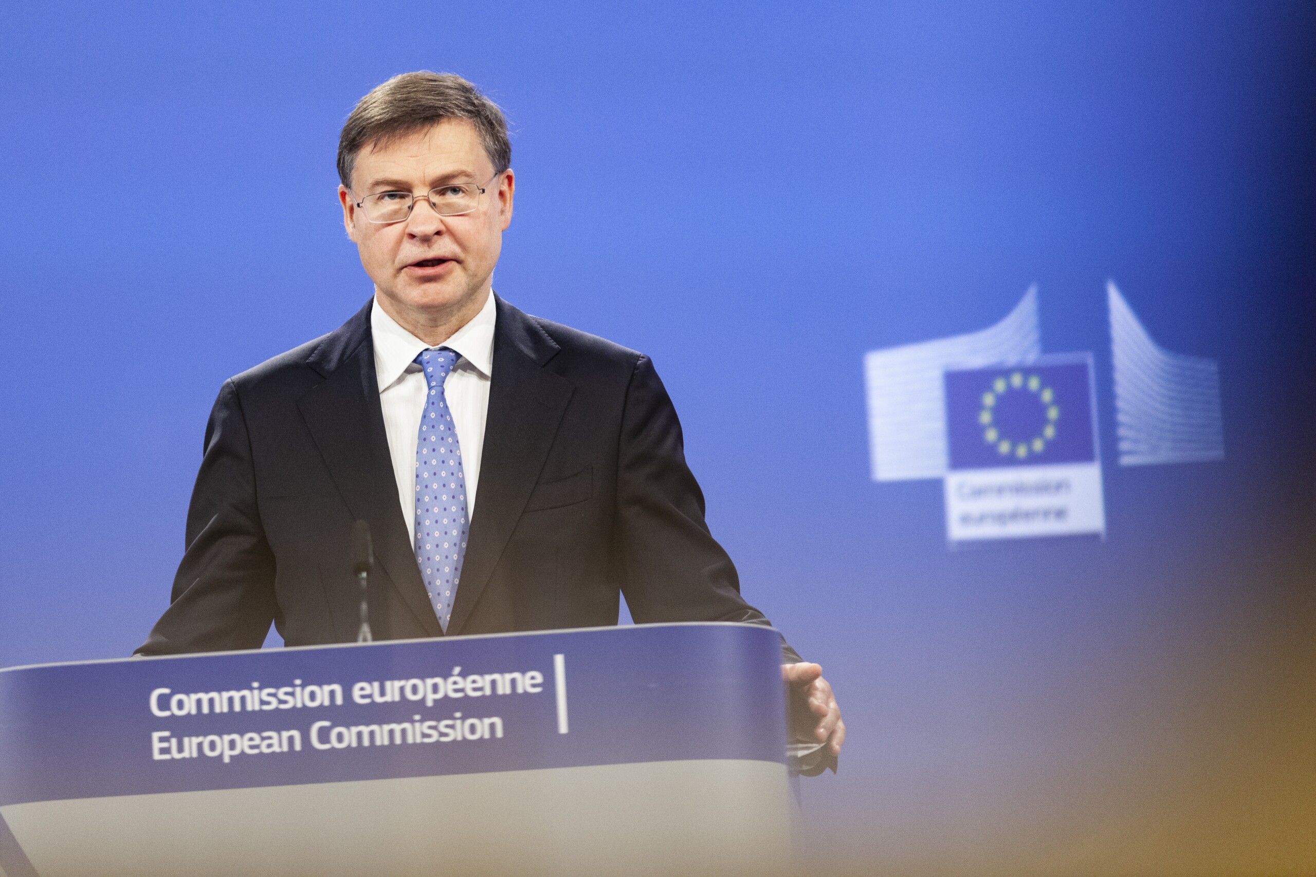 droits de douane dombrovskis incertitude la plus forte depuis le debut de la pandemie scaled