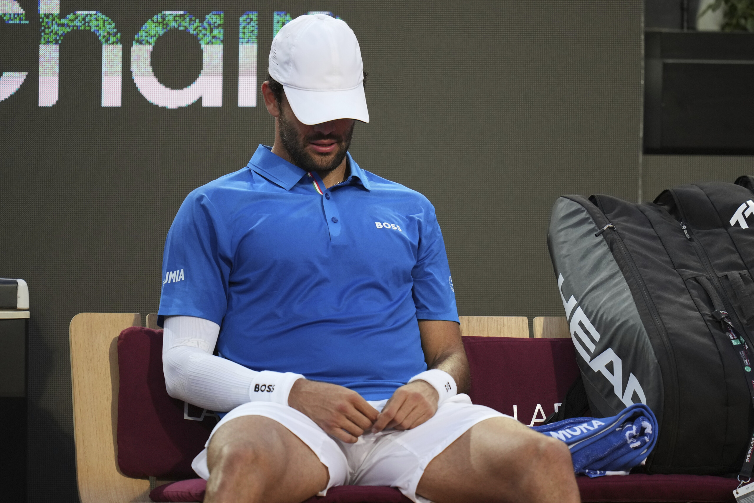 roland garros forfait officiel de berrettini pour un probleme aux abdominaux scaled