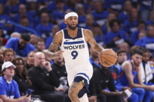 basket nba minnesota bat oklahoma 143 101 thunder menent la serie 2 1