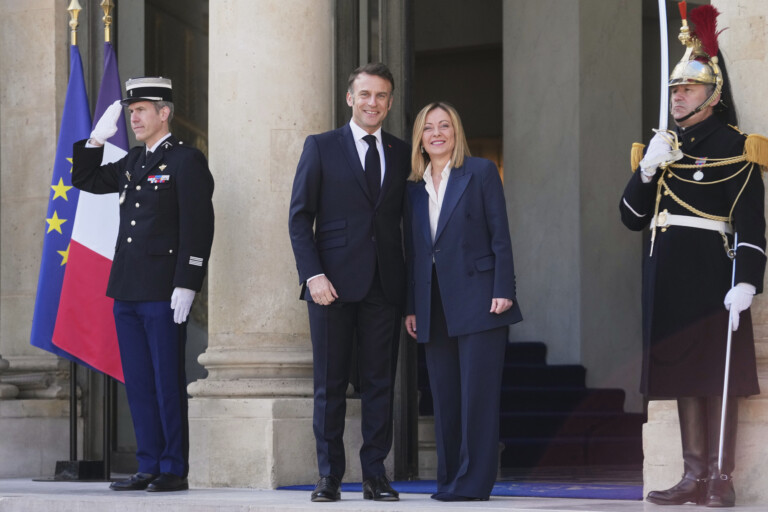 italie france sources de chigi mardi meloni recevra macron a rome