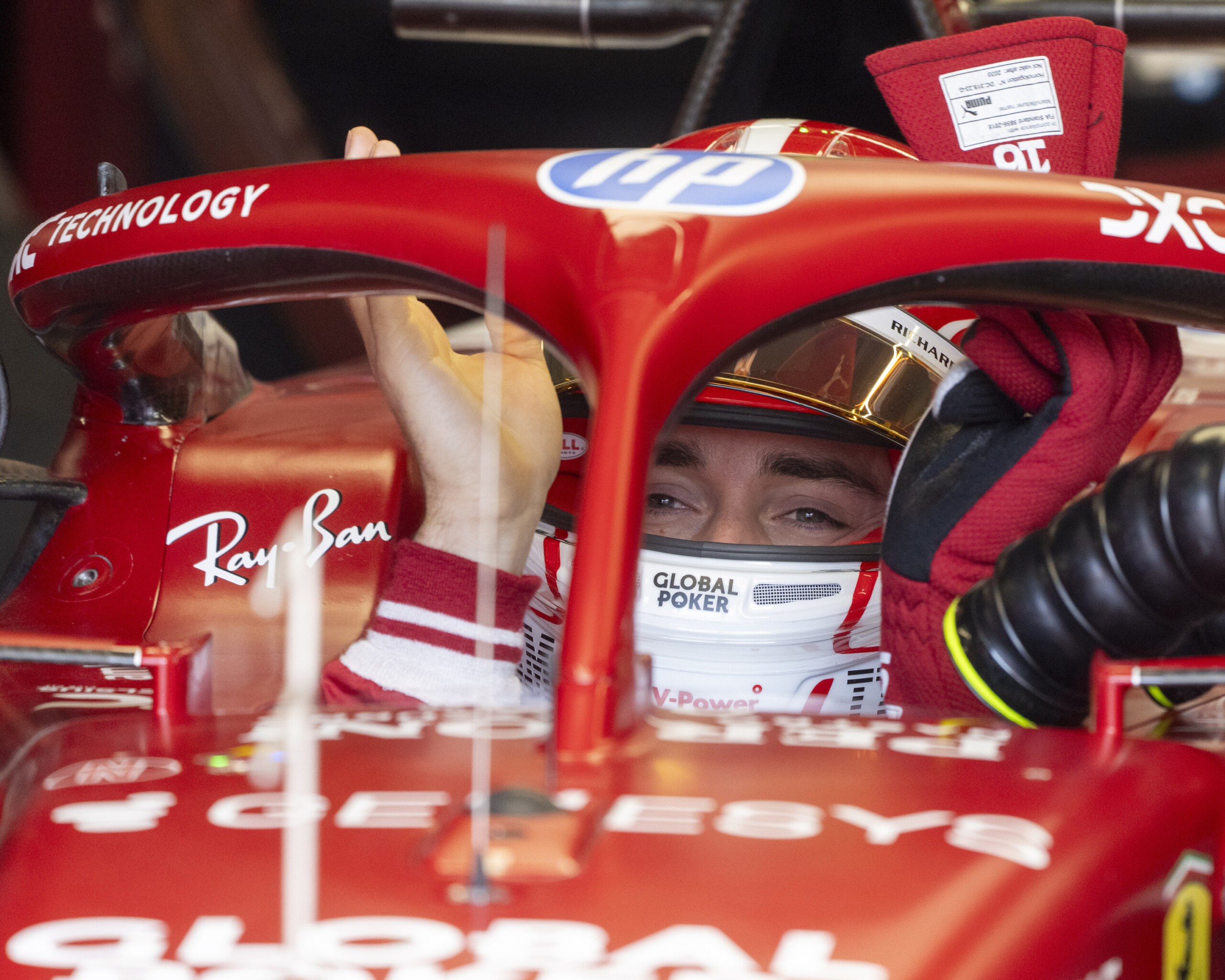 f1 leclerc le blocage en fp1 a eu des consequences importantes je suis desole pour lequipe scaled