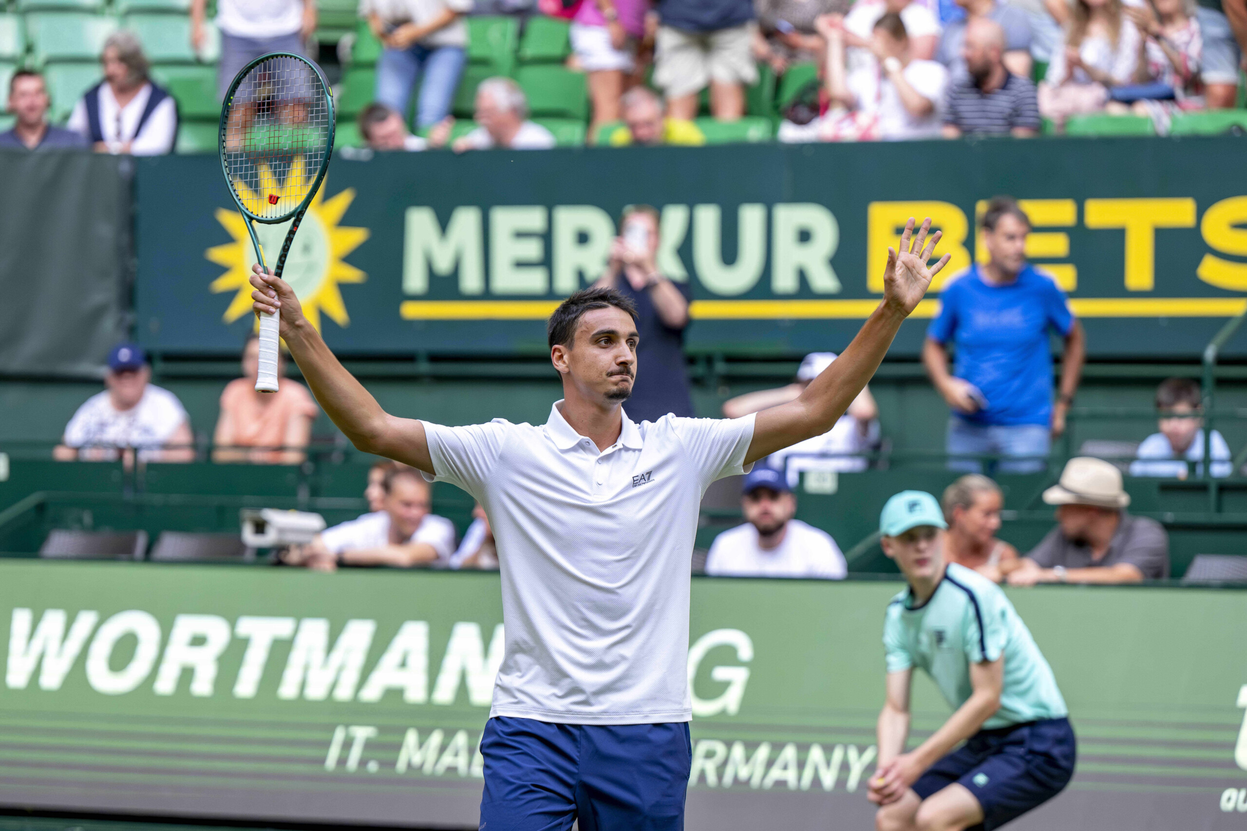 tennis atp halle sonego bat struff et se qualifie pour les huitiemes scaled