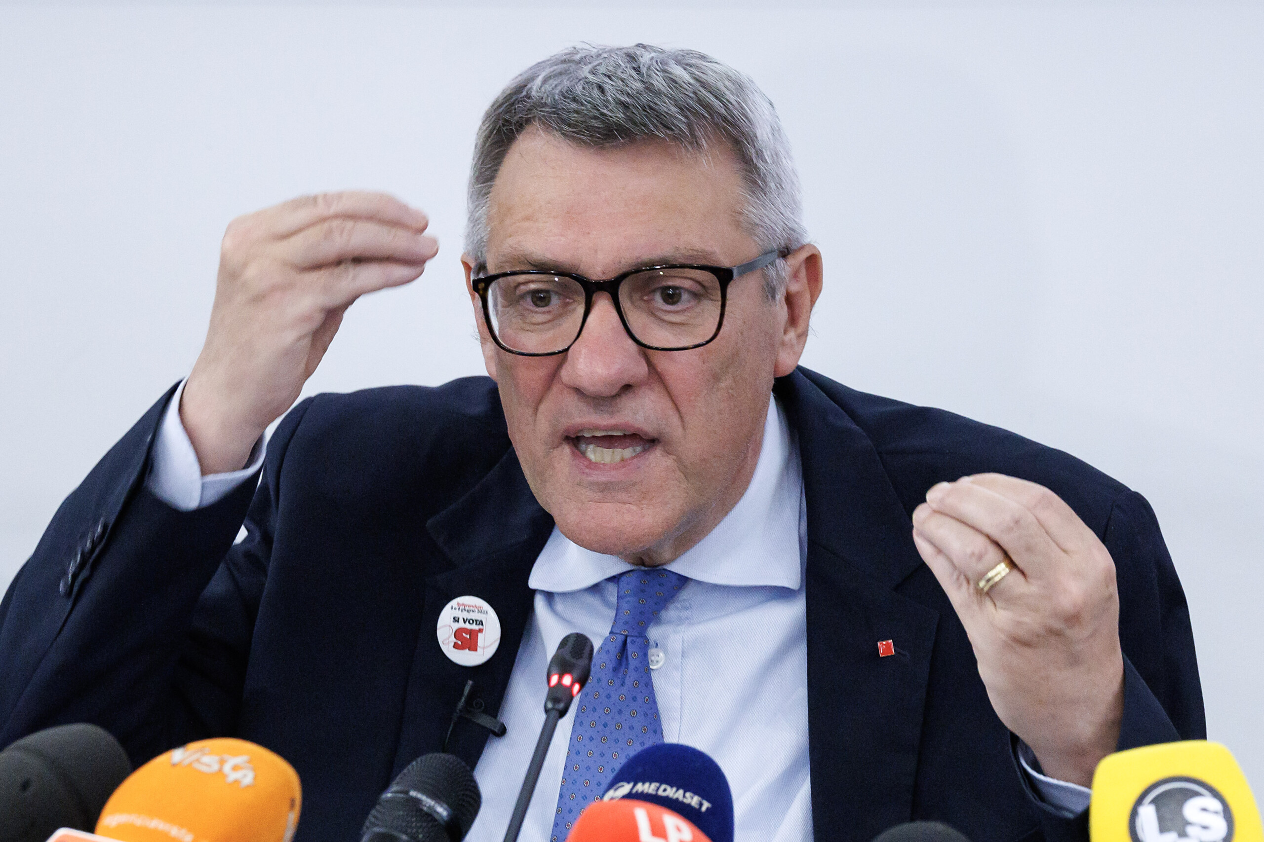 landini on veut juger ceux qui travaillent et manifestent pacifiquement scaled