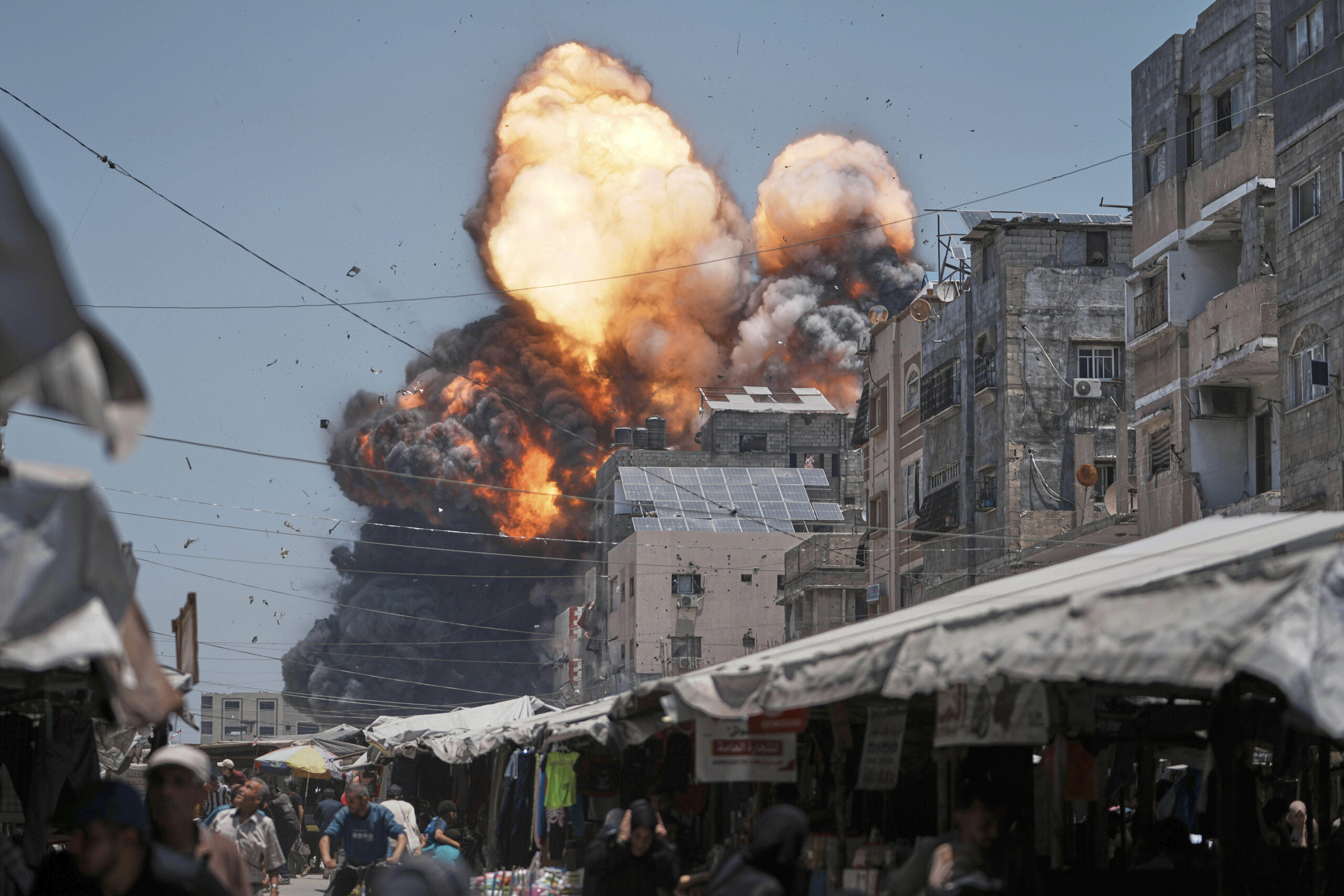 moyen orient morts et blesses lors dun raid israelien sur gaza city scaled