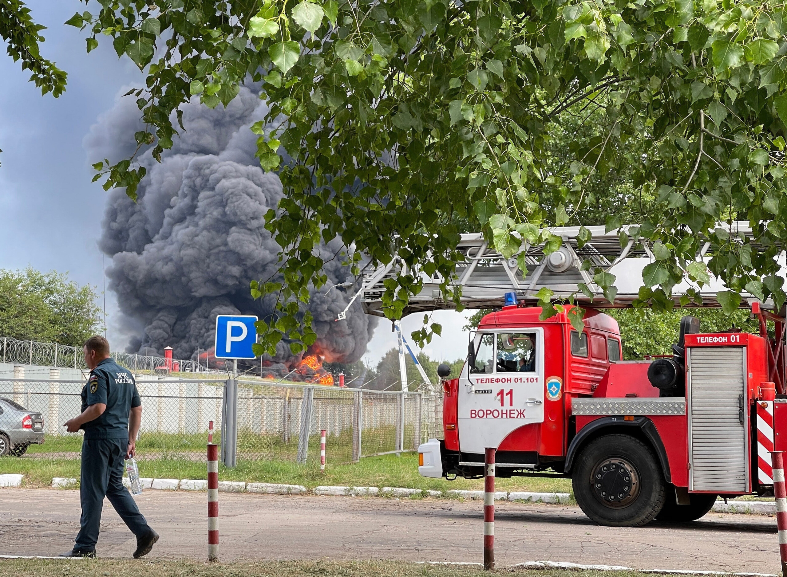 ukraine kiev un aeroport militaire russe frappe dans la region de voronej scaled
