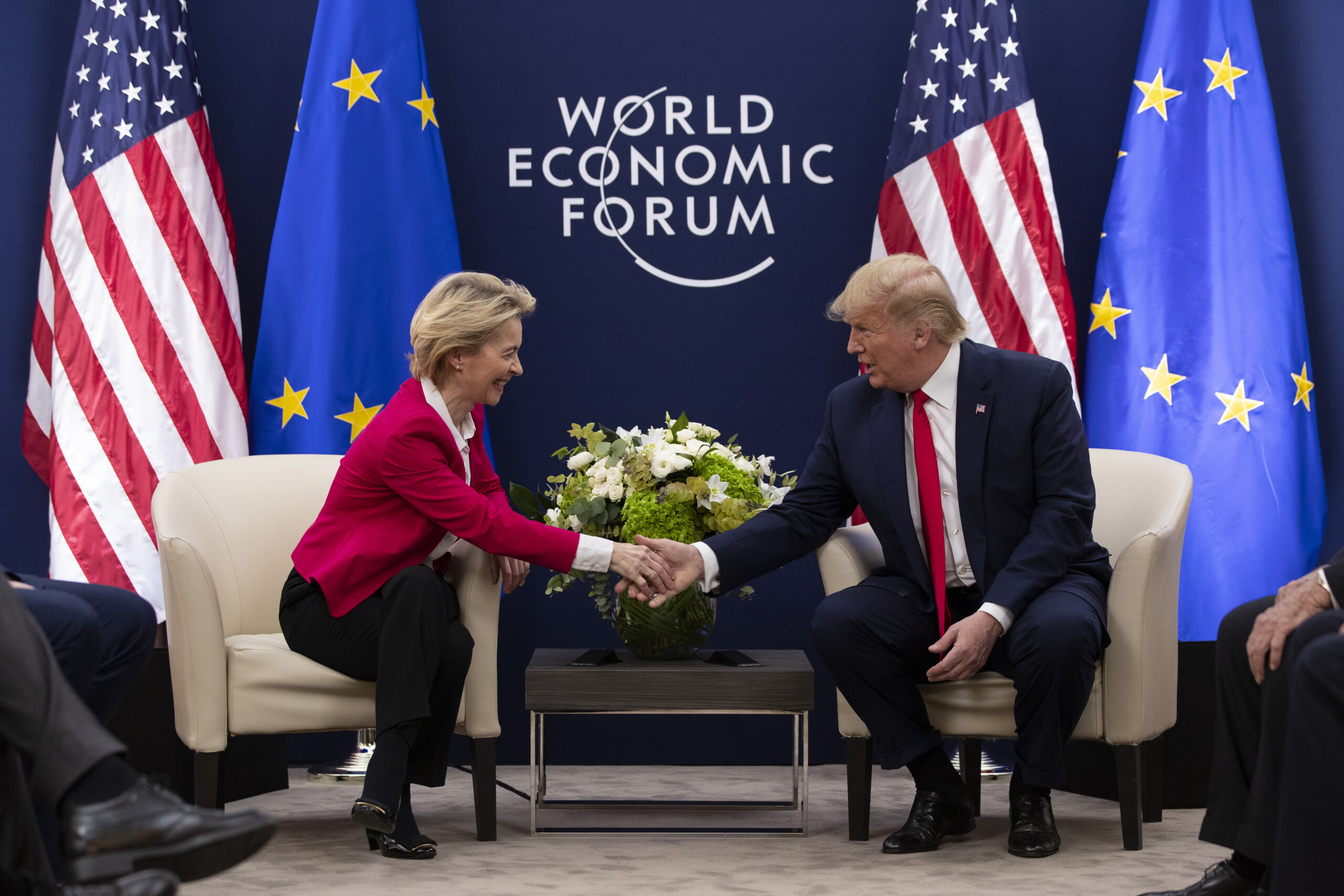 droits de douane ue von der leyen sest entretenue avec trump scaled