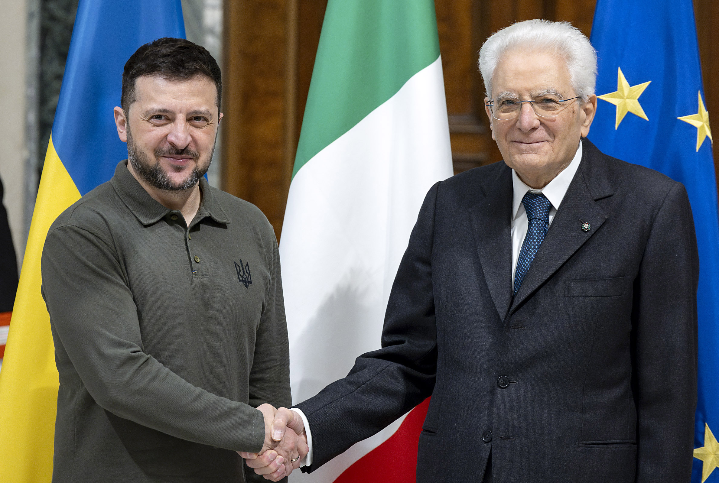 ukraine mattarella a zelensky soutien total de litalie a lindependance de kiev