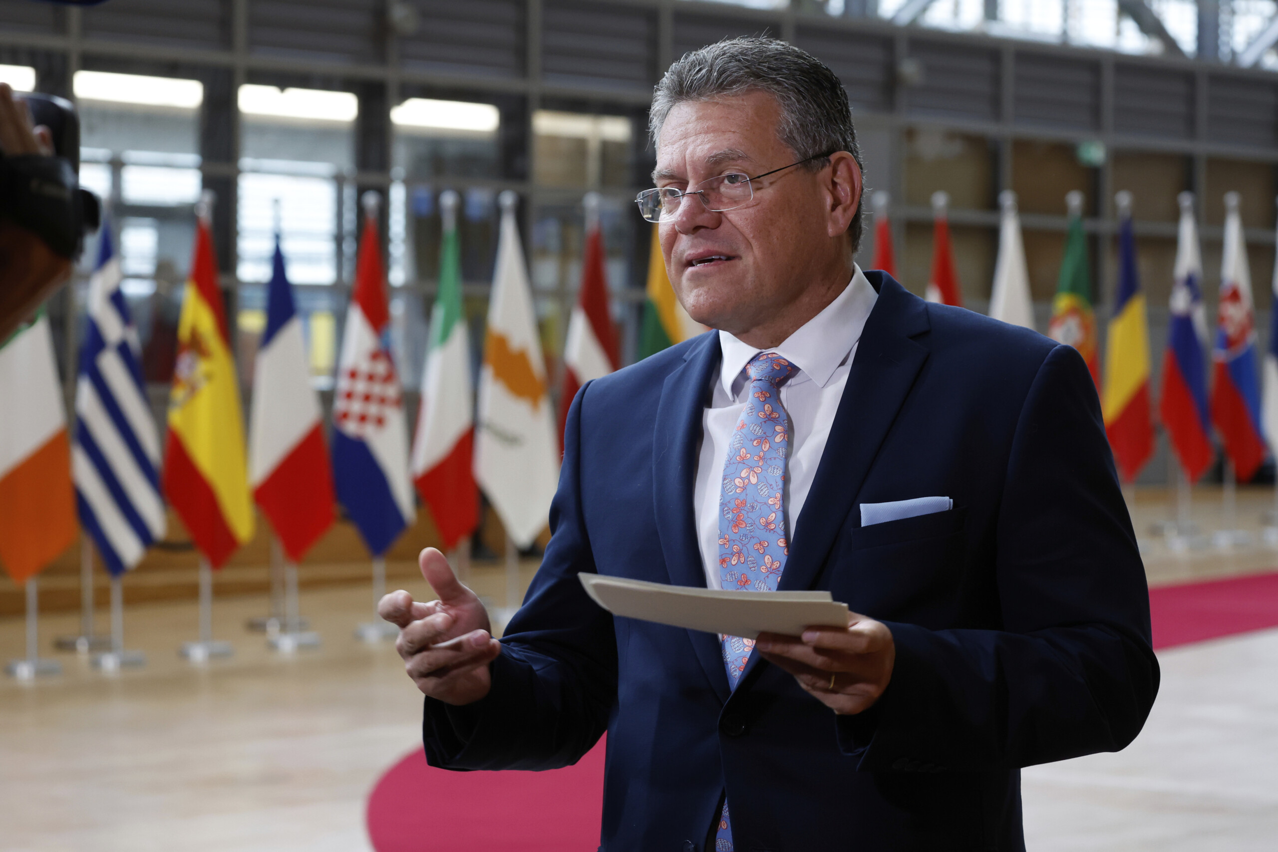 droits de douane sefcovic larme ultime est sur la table mais il faut avancer pas a pas scaled