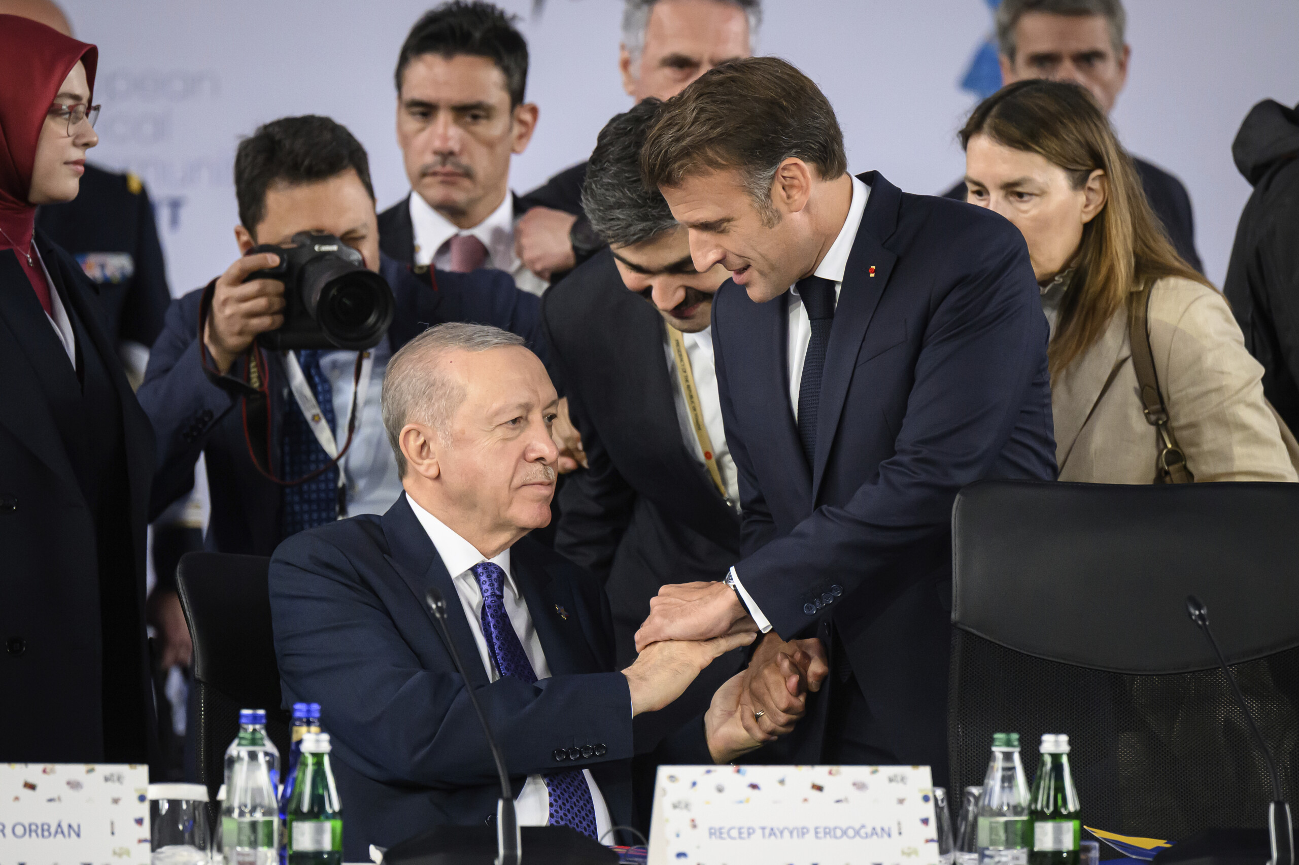 gaza macron sentretient avec erdogan faire tout le possible pour la paix et la securite scaled