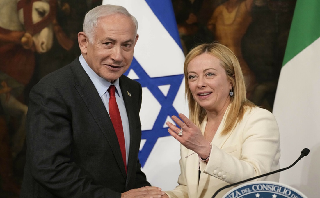 moyen orient meloni ecoute netanyahu la situation a gaza est injustifiable cessez les hostilites