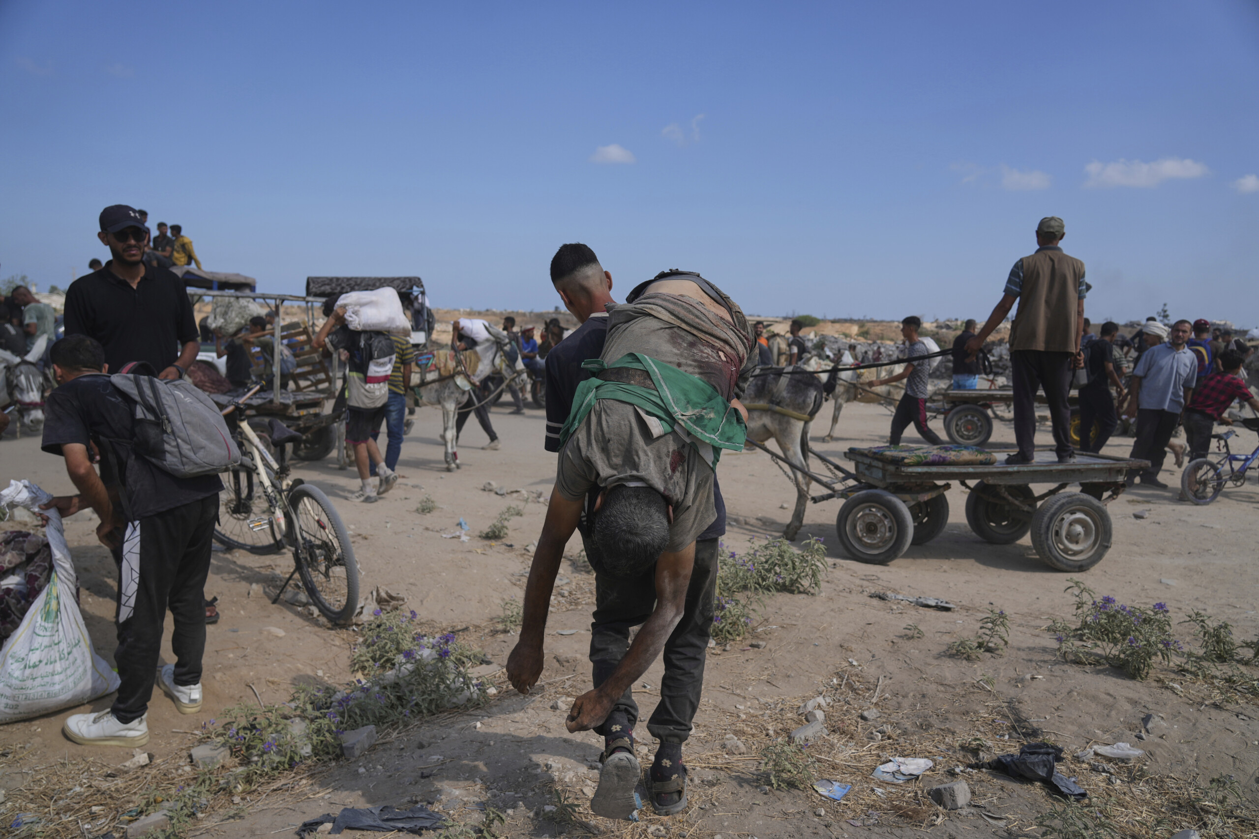 moyen orient wafa 7 morts dans la nuit lors dattaques israeliennes a gaza city scaled