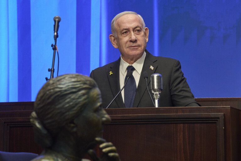 moyen orient netanyahu nous permettrons a la population de gaza de partir