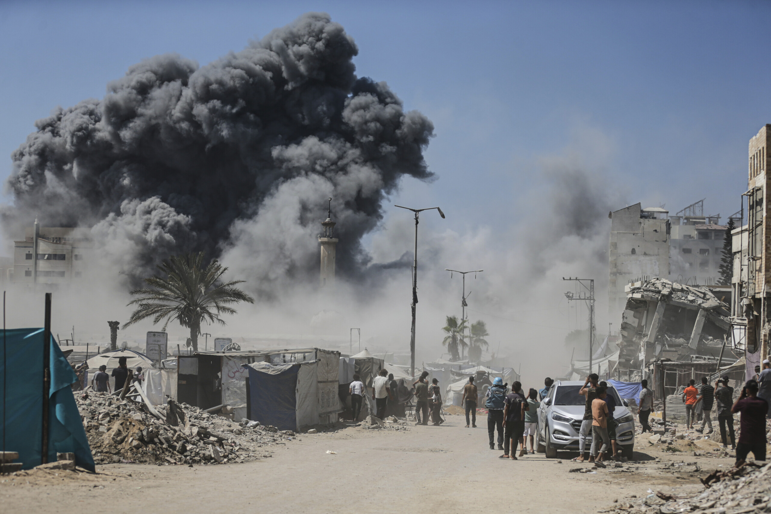 moyen orient al jazeera au moins 10 morts dans des attaques de larmee israelienne a gaza city scaled