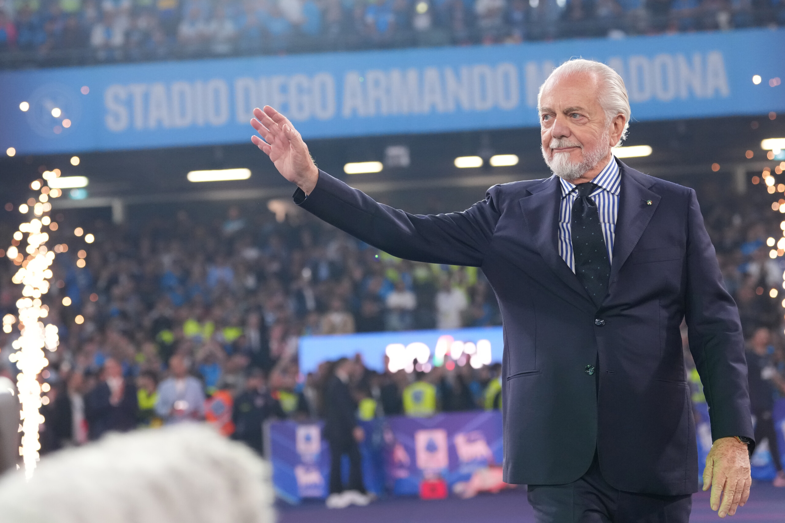 elections regionales en campanie de laurentiis je dementis ma candidature jai parle de football avec meloni scaled