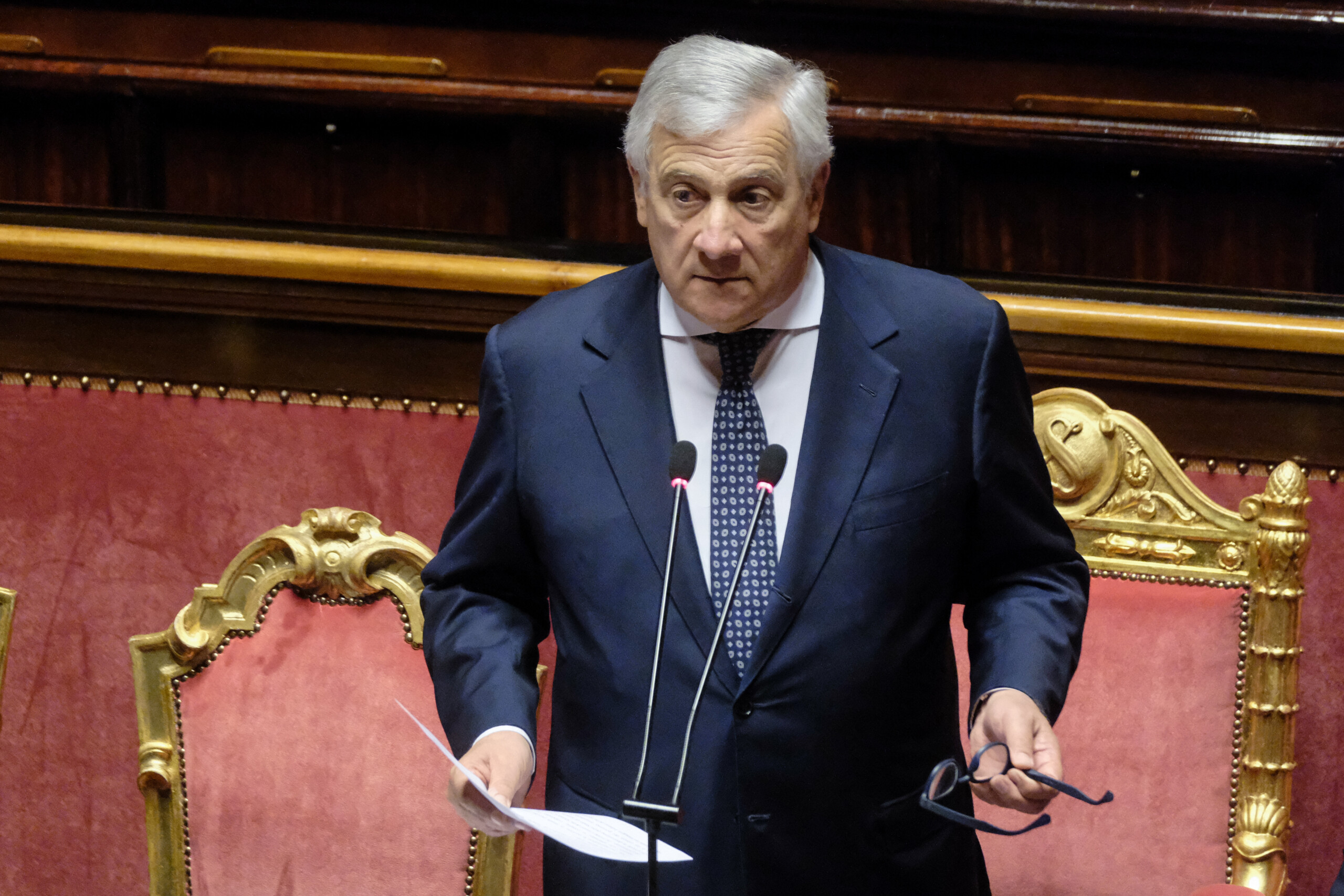flotilla tajani the italians are fine we have asked israel to respect their rights scaled