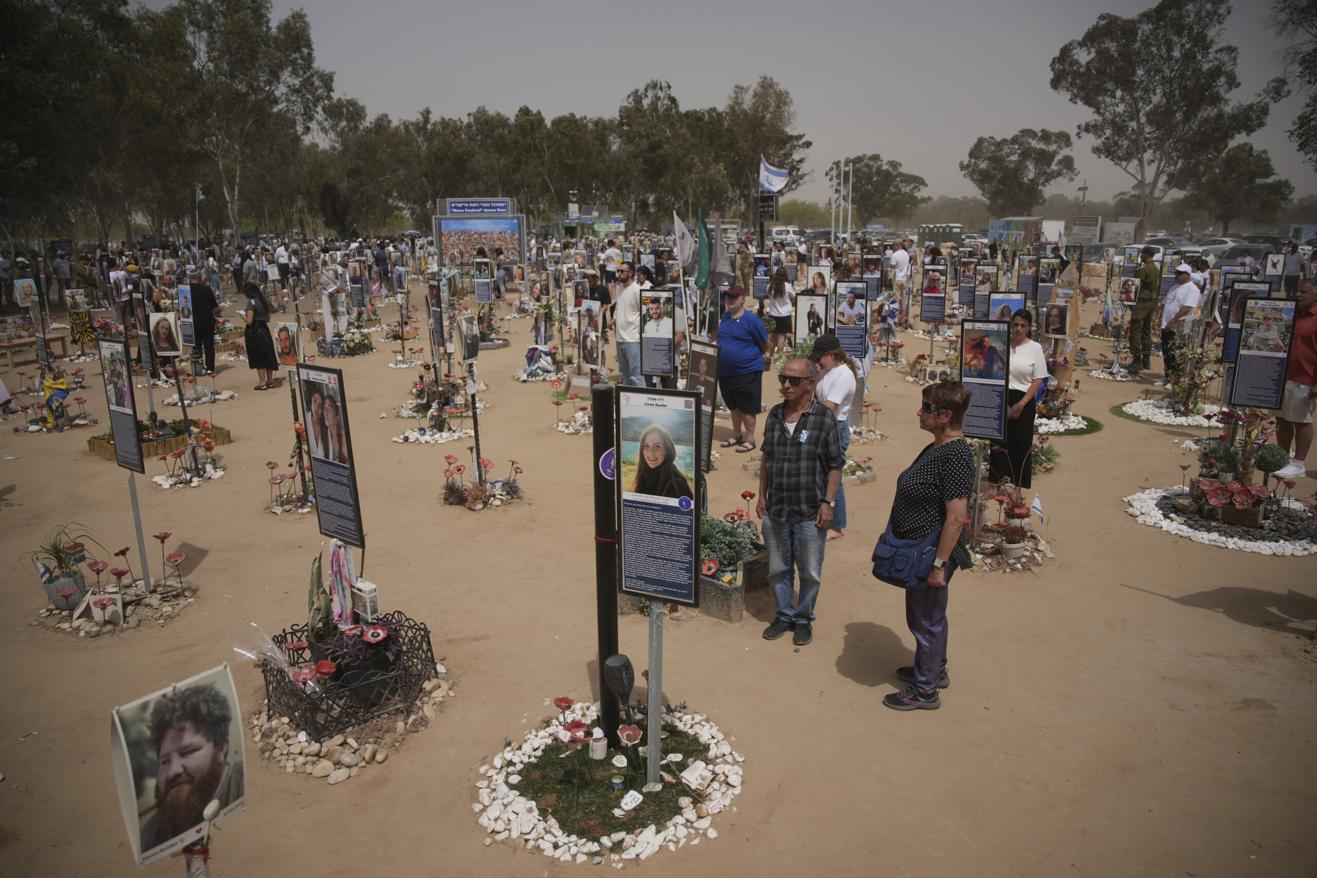 moyen orient ceremonies en israel pour commemorer lattaque du 7 octobre scaled