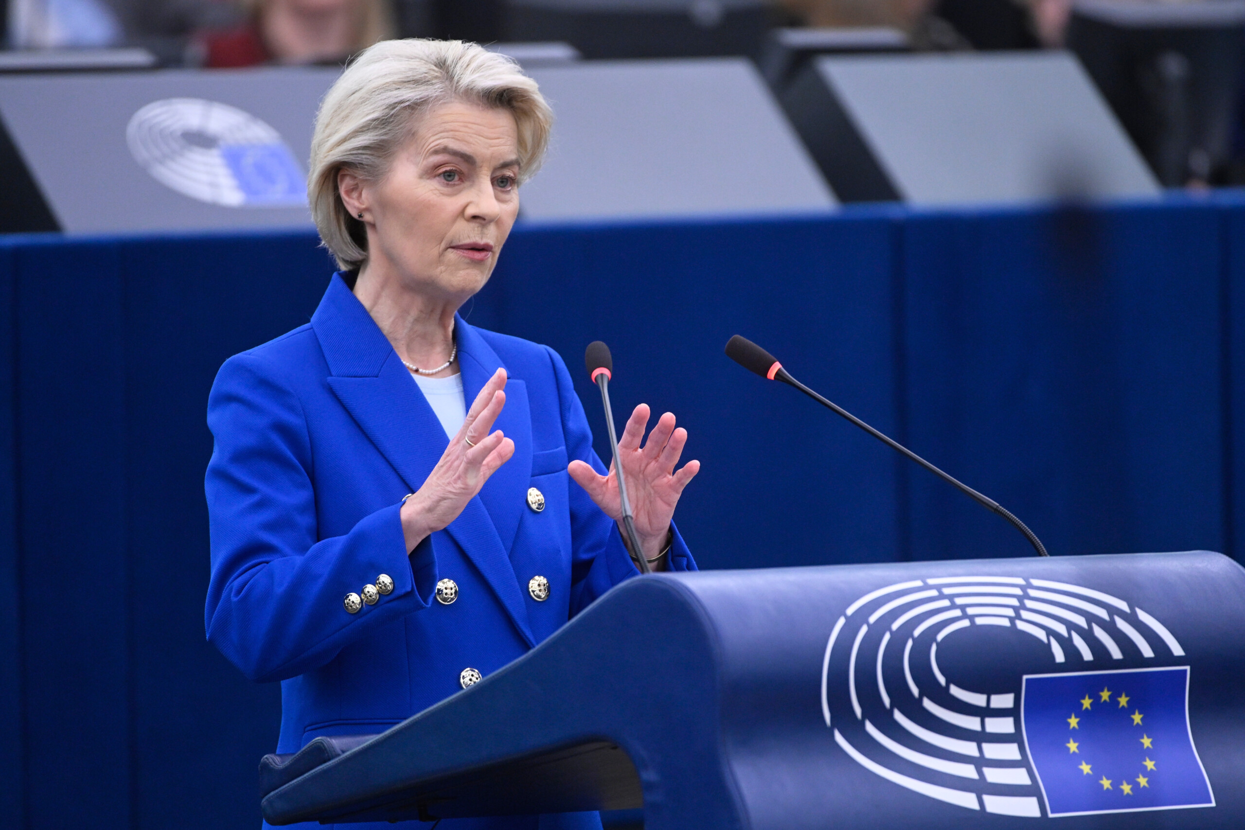 ue rejet de la motion de censure de la gauche contre von der leyen reconnaissante pour votre soutien scaled