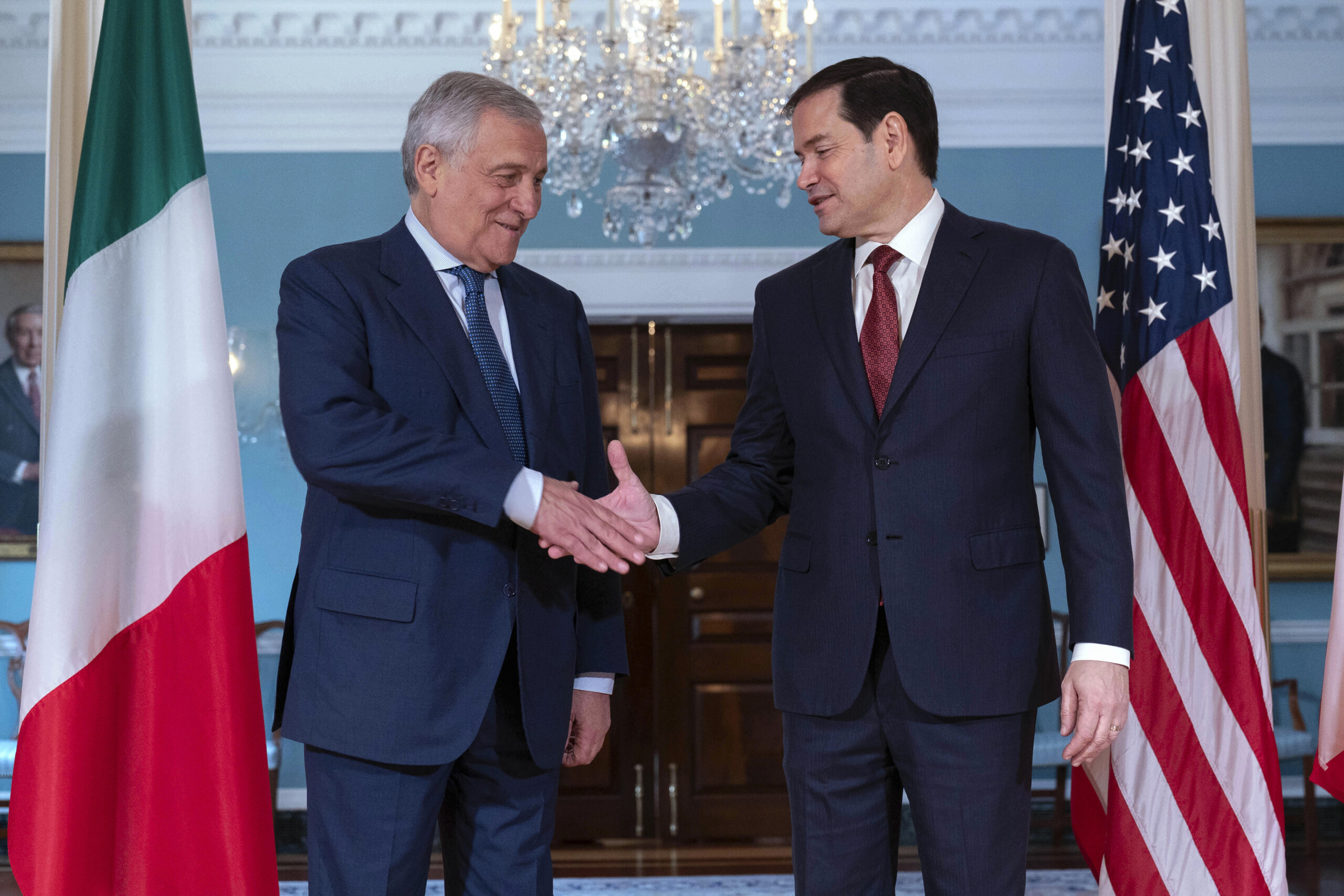 gaza tajani sentretient avec rubio travaillons ensemble pour une mise en oeuvre rapide de la paix scaled