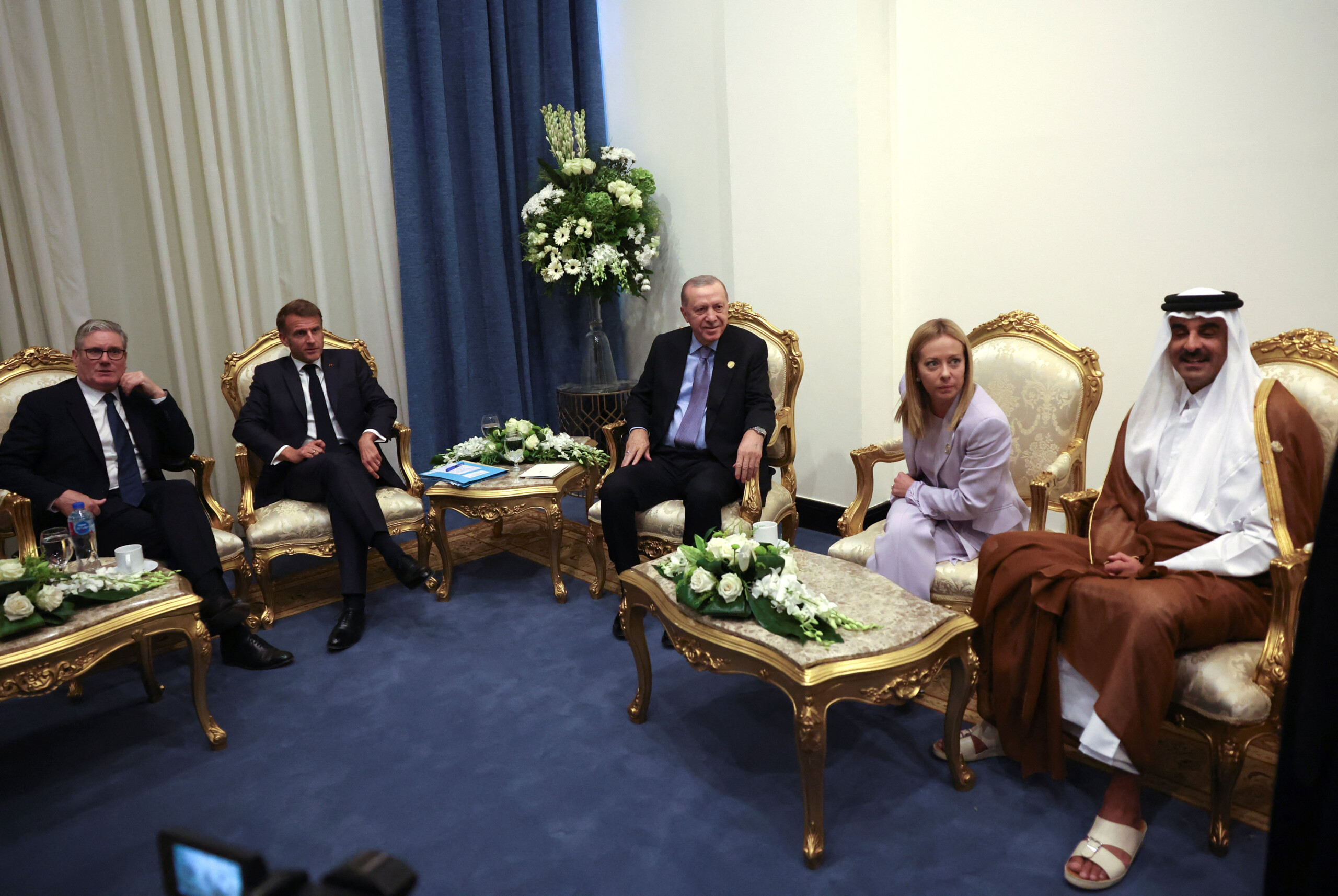 gaza meloni rencontre les dirigeants pour discuter de la reconstruction et de la stabilisation scaled