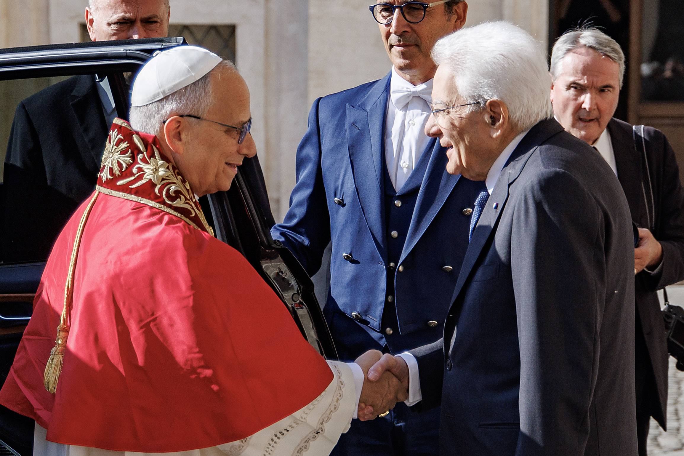 le pape au quirinal des relations italie vatican fondees sur lamitie et la collaboration
