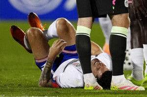 football blessure de pulisic lors du match amical etats unis australie
