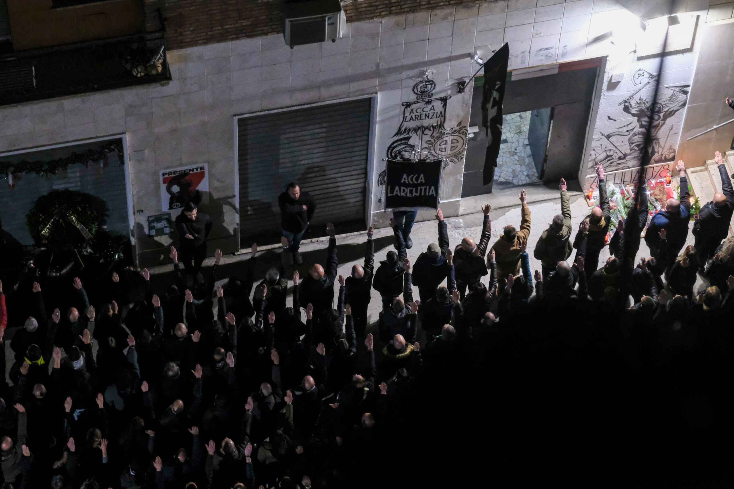 Acca Larenzia : le parquet de Rome demande un procès pour saluts romains 1 acca larenzia le parquet de rome demande un proces pour saluts romains scaled