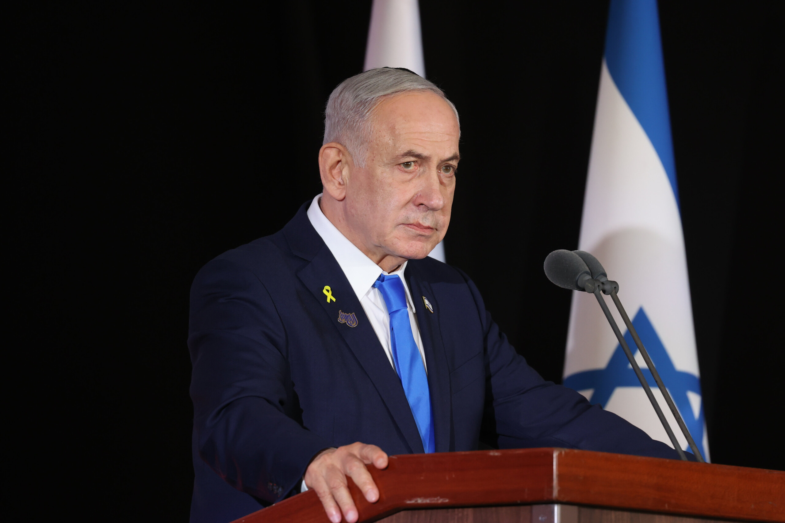 gaza netanyahu nous avons frappe le hamas avec 153 tonnes dexplosifs scaled