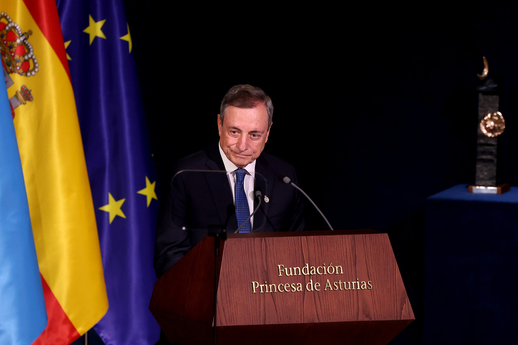 intelligence artificielle draghi lue risque la stagnation si elle ne comble pas le fosse et nadopte pas les technologies