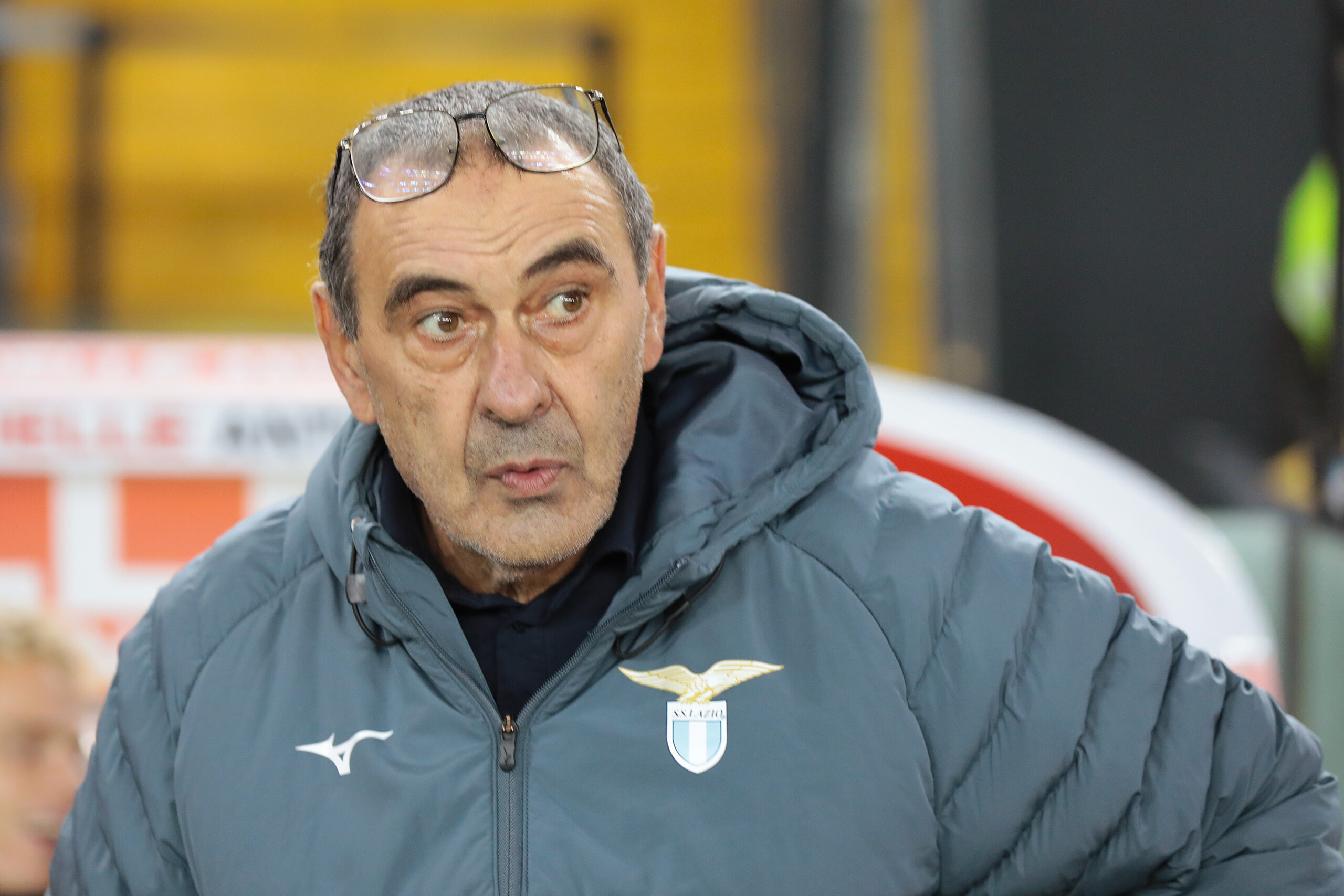 lazio sarri revient diriger lentrainement apres une operation au coeur scaled