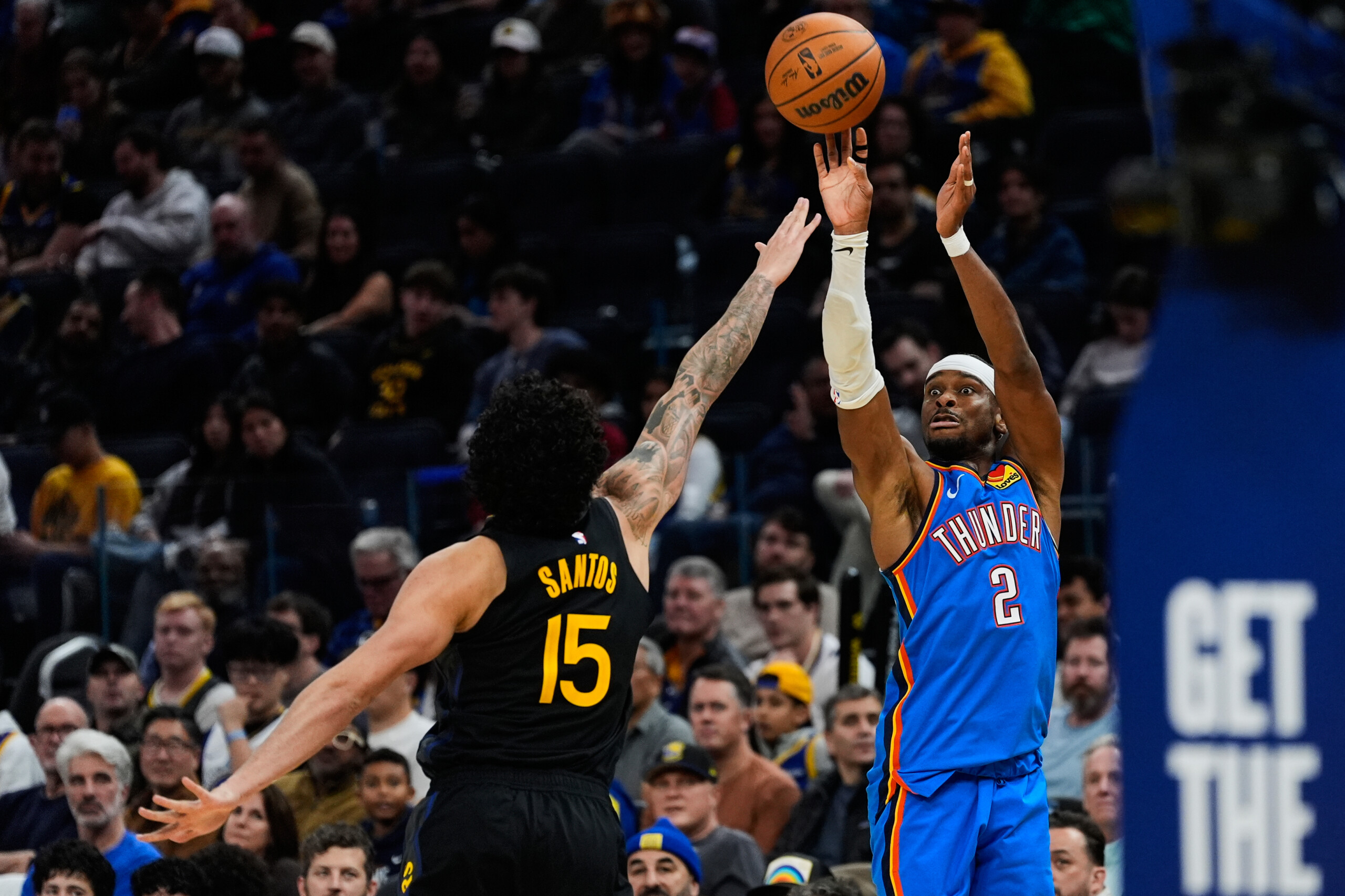 NBA : Oklahoma City écrase Golden State, victoire des Lakers au finish 1 nba oklahoma city ecrase golden state victoire des lakers au finish scaled